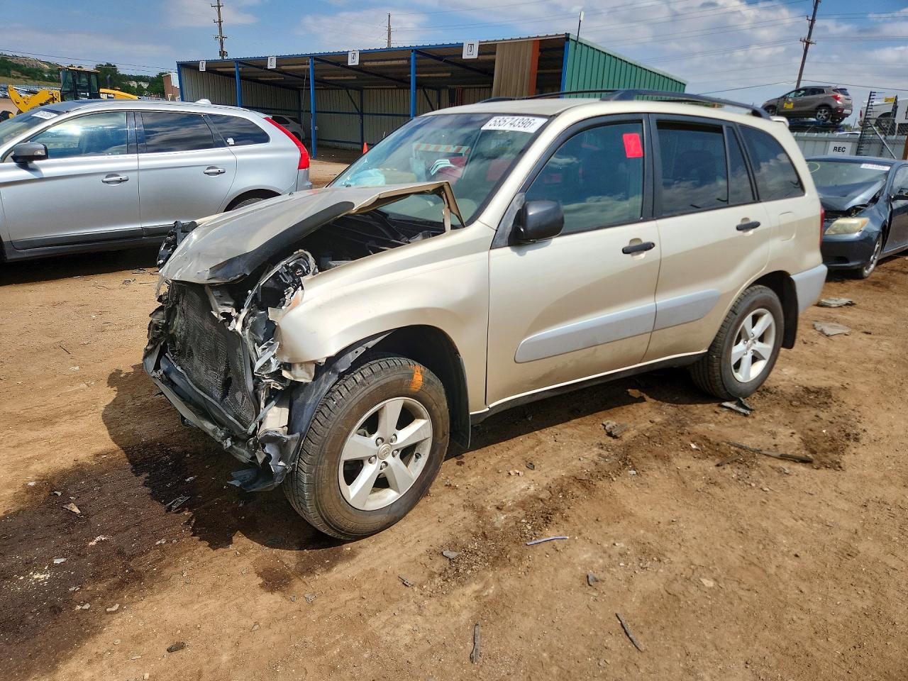 2004 Toyota Rav4 Base Tan vin: JTEHD20V040010902