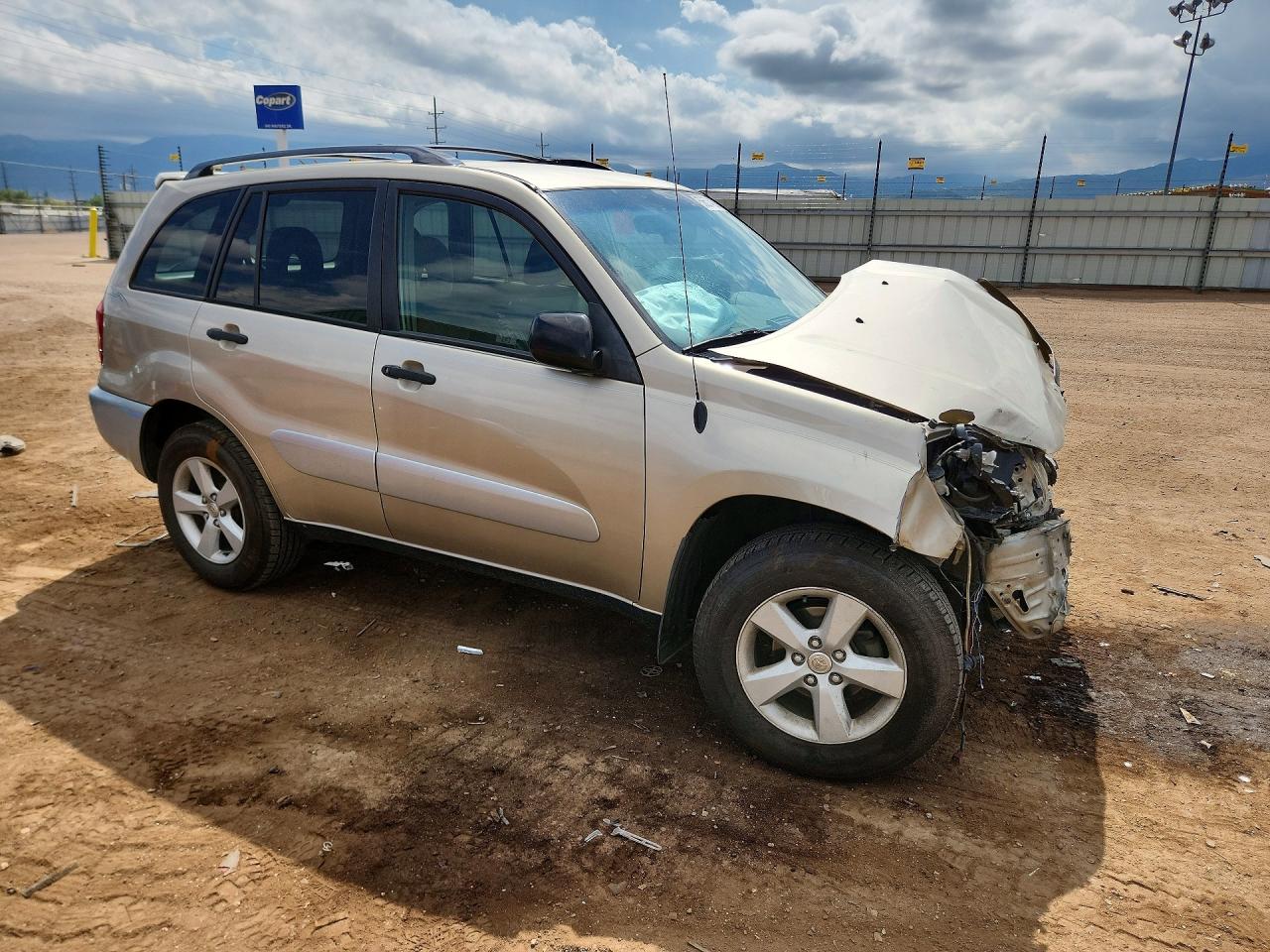 2004 Toyota Rav4 Base Tan vin: JTEHD20V040010902