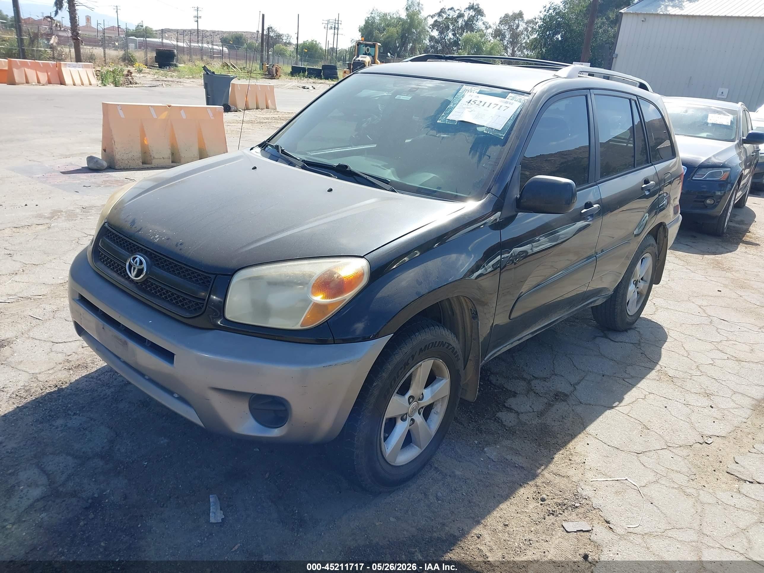 2004 Toyota Rav4   Черный vin: JTEHD20V040016912