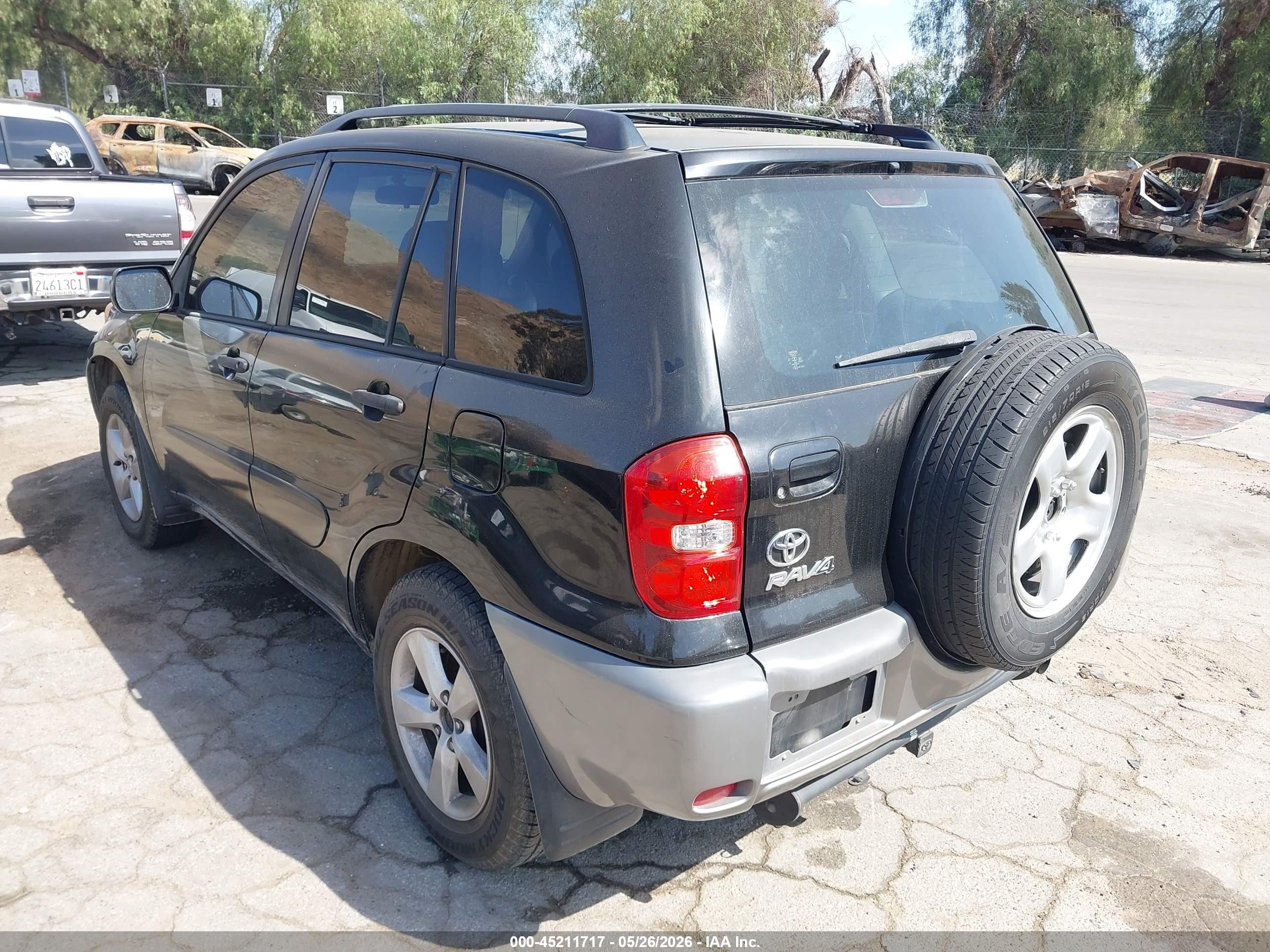 2004 Toyota Rav4   Черный vin: JTEHD20V040016912