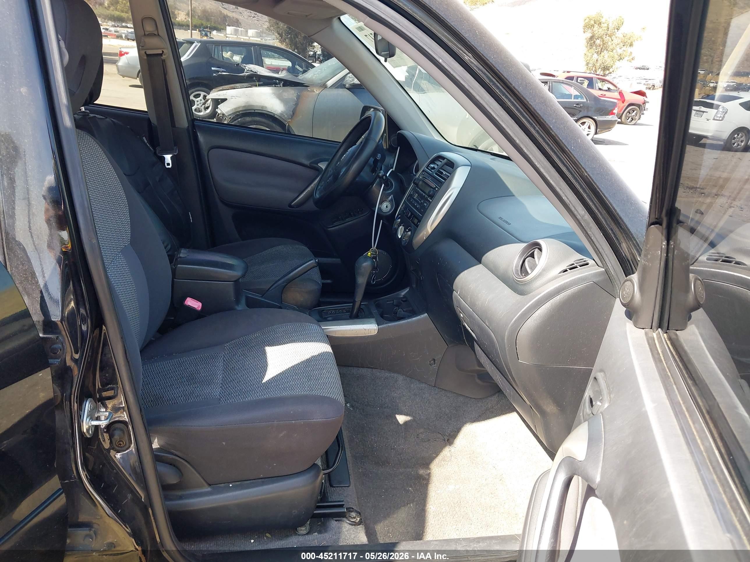 2004 Toyota Rav4   Черный vin: JTEHD20V040016912