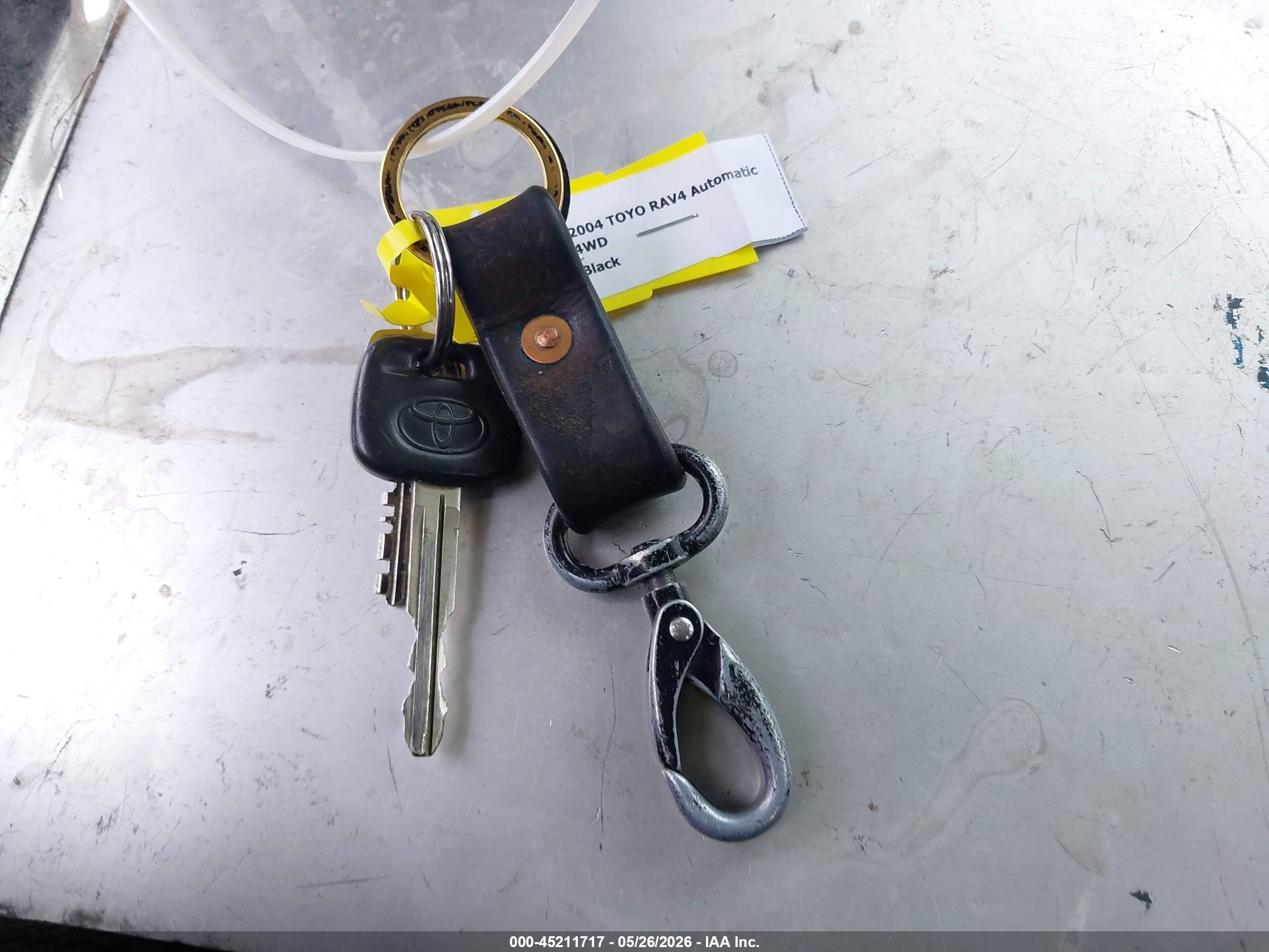 2004 Toyota Rav4   Черный vin: JTEHD20V040016912