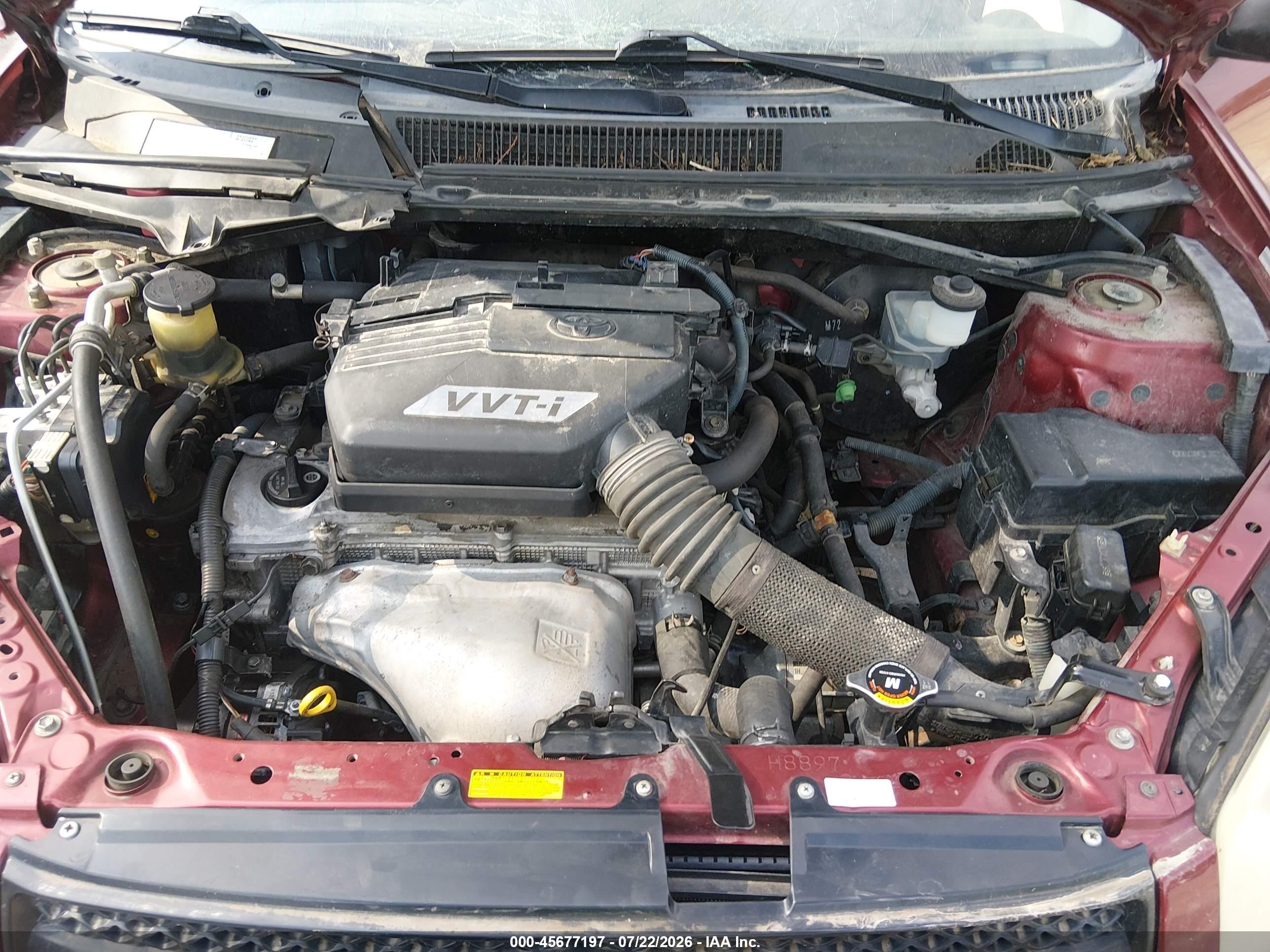 2004 Toyota Rav4   Red vin: JTEHD20V040018109