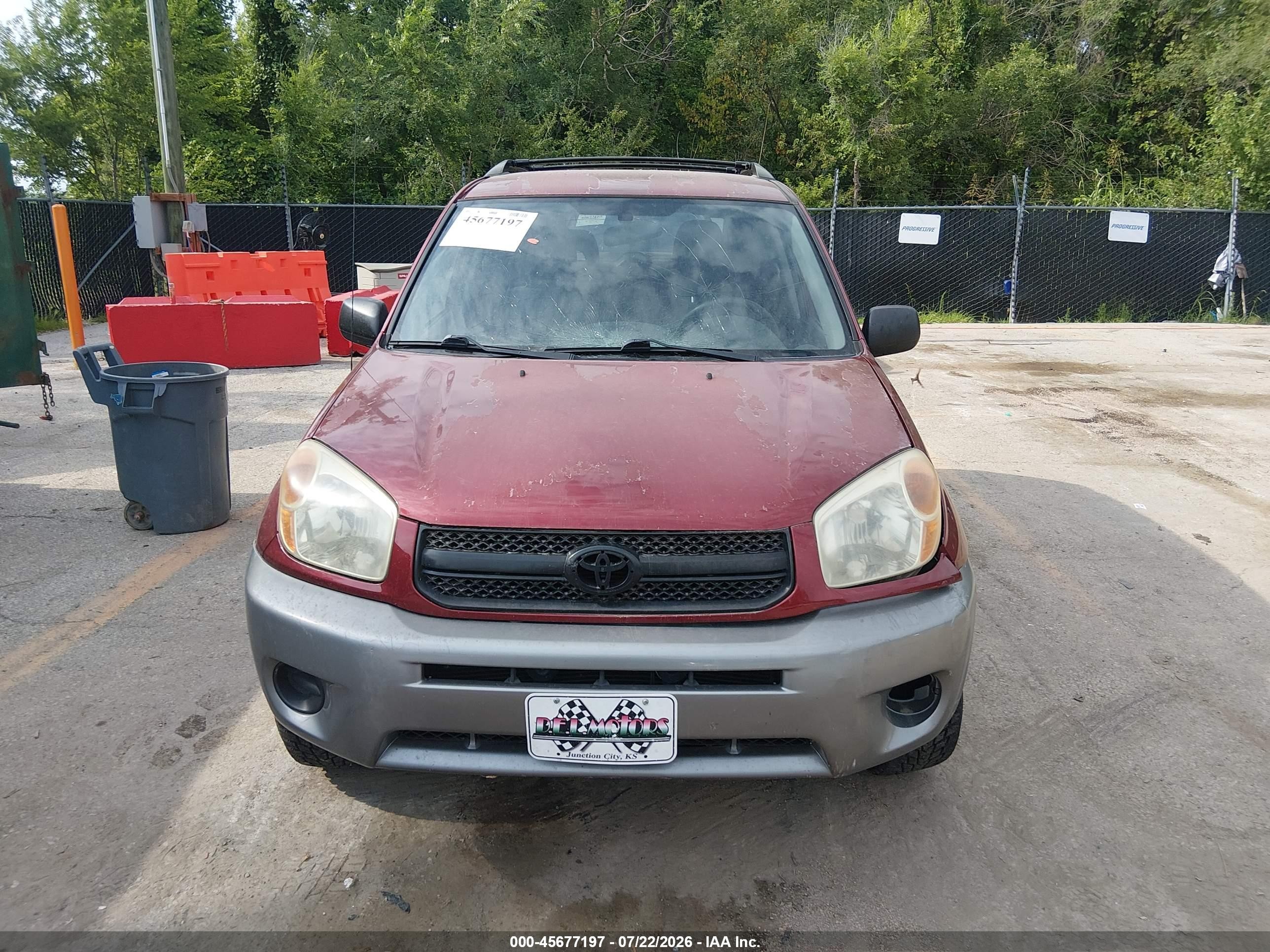 2004 Toyota Rav4   Red vin: JTEHD20V040018109