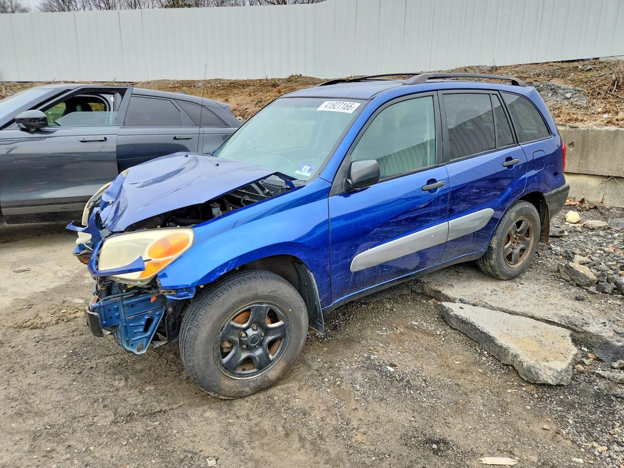 2004 Toyota Rav4 Blue vin: JTEHD20V046016096