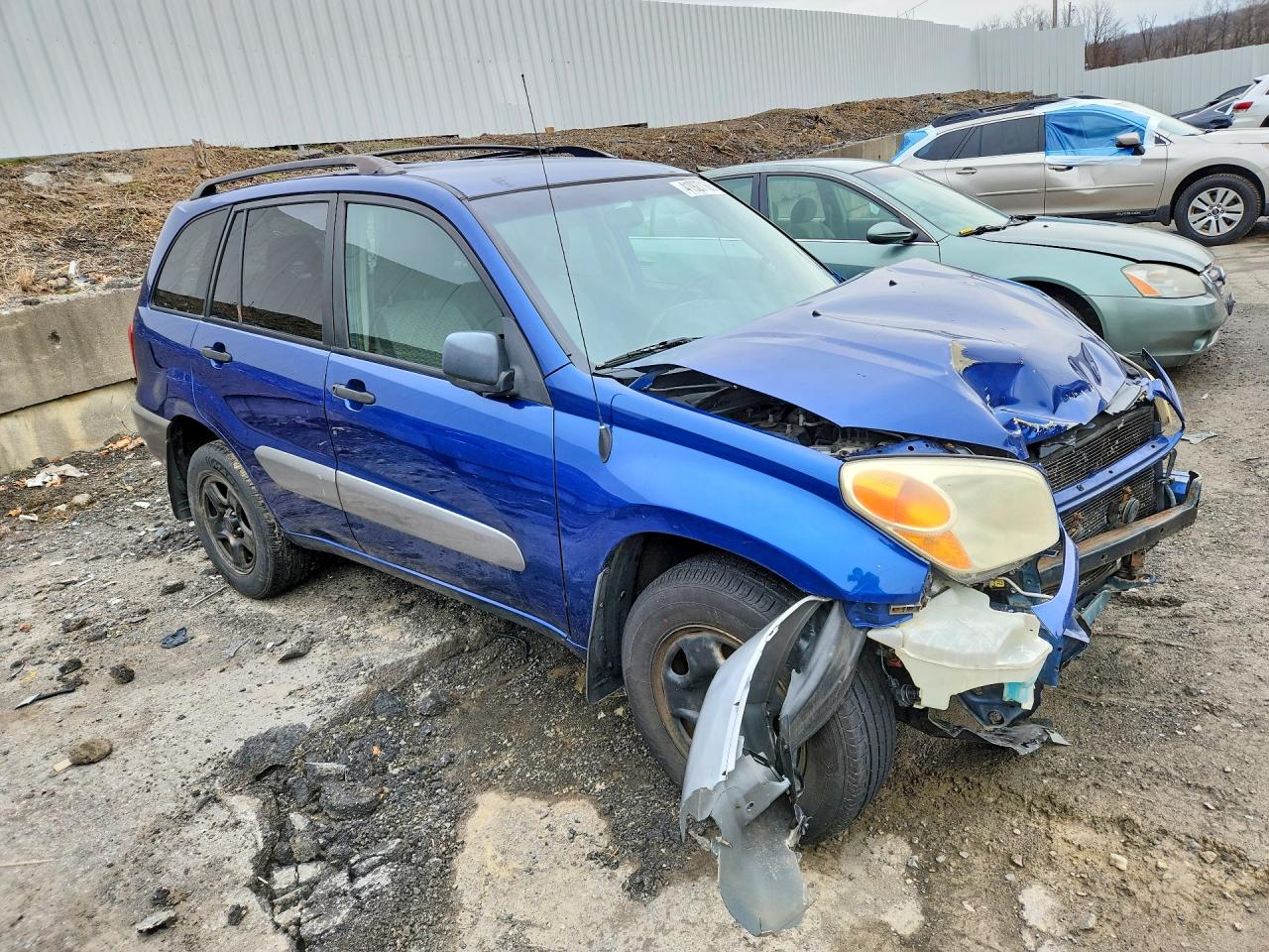 2004 Toyota Rav4 Синий vin: JTEHD20V046016096