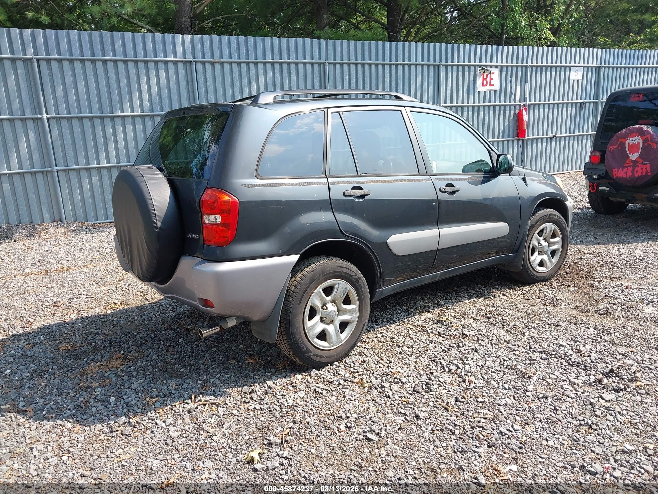 2005 Toyota Rav4   Black vin: JTEHD20V056030792