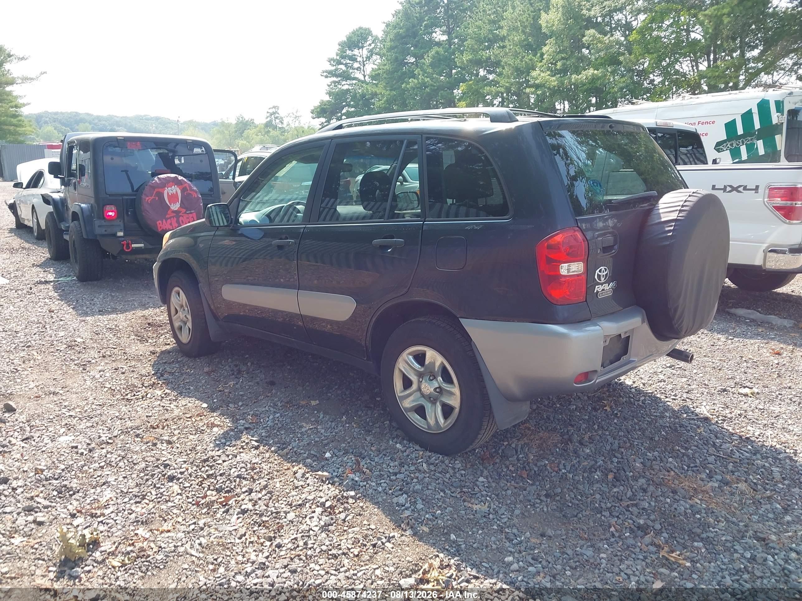 2005 Toyota Rav4   Black vin: JTEHD20V056030792