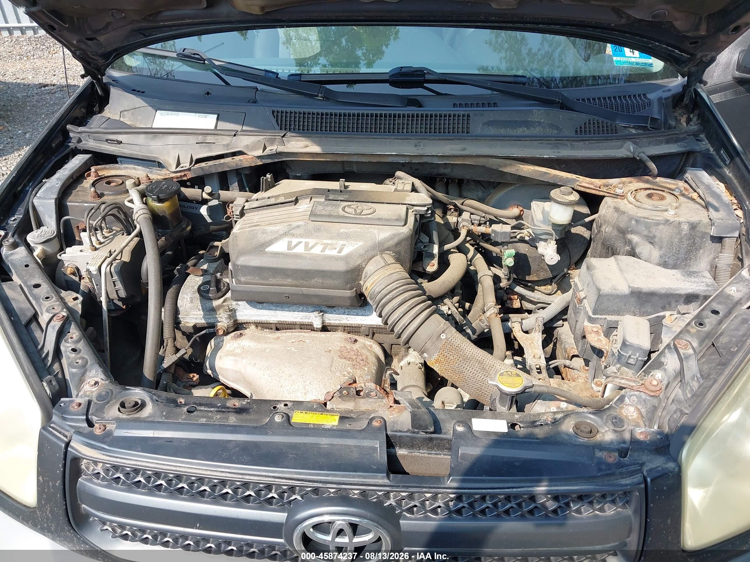 2005 Toyota Rav4   Black vin: JTEHD20V056030792