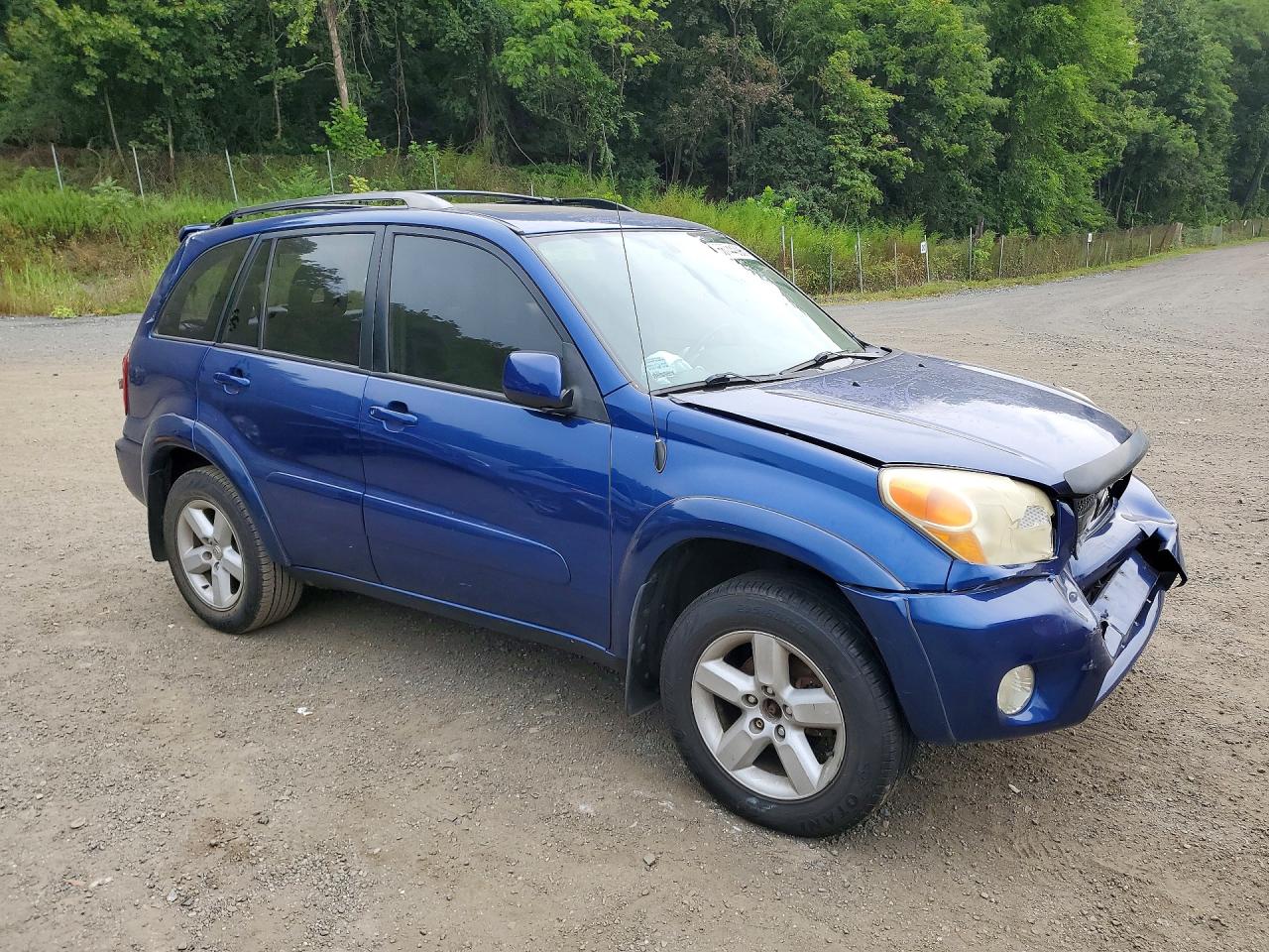 2005 Toyota Rav4 Base Синий vin: JTEHD20V056042635
