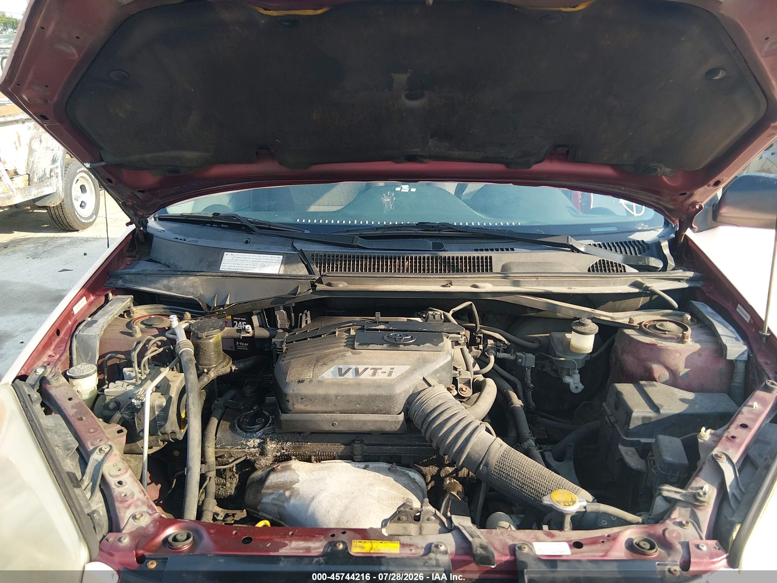 2004 Toyota Rav4   Red vin: JTEHD20V140017437