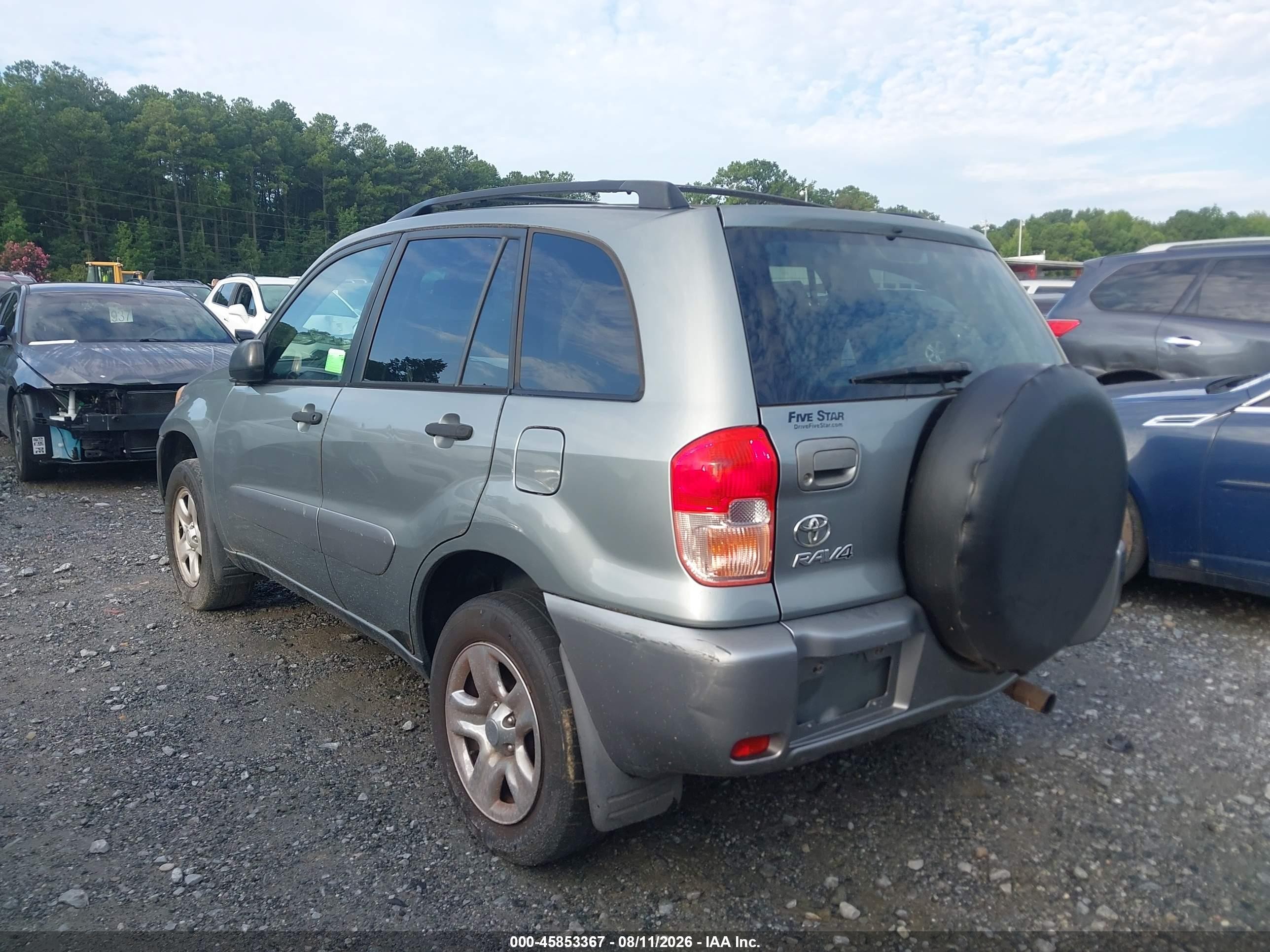2004 Toyota Rav4   Gray vin: JTEHD20V140023190