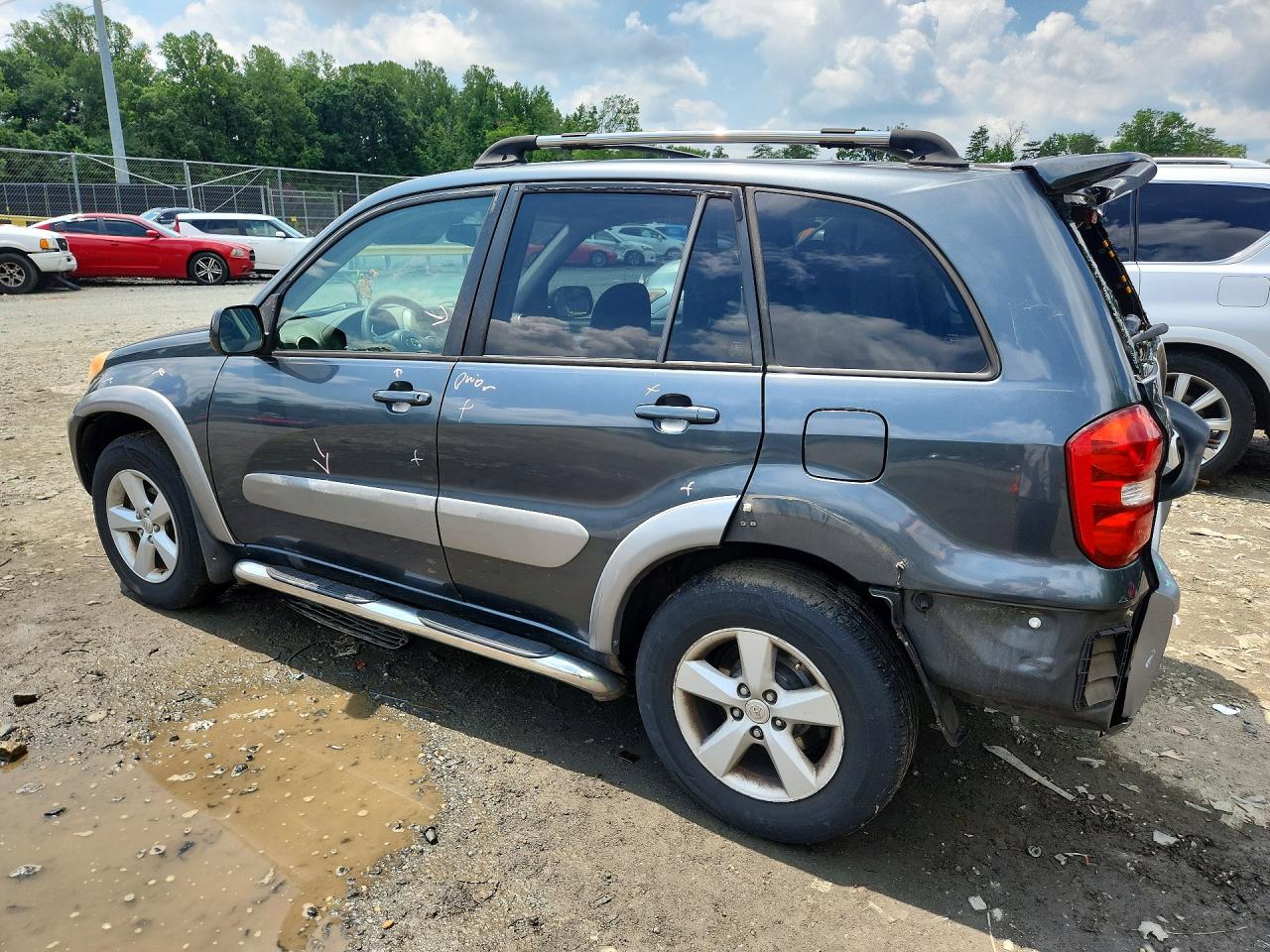 2004 Toyota Rav4 Base Gray vin: JTEHD20V146003227