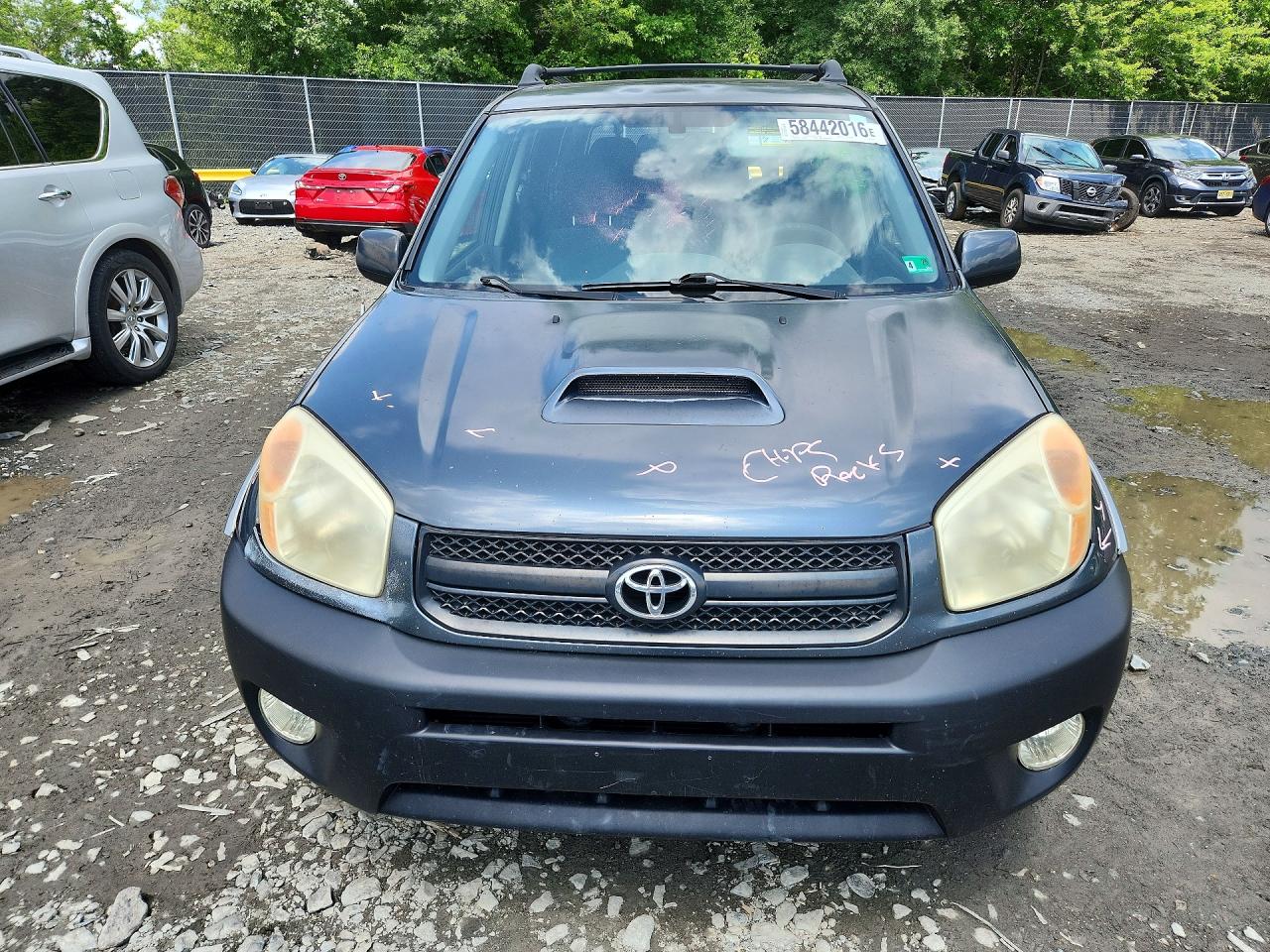 2004 Toyota Rav4 Base Gray vin: JTEHD20V146003227