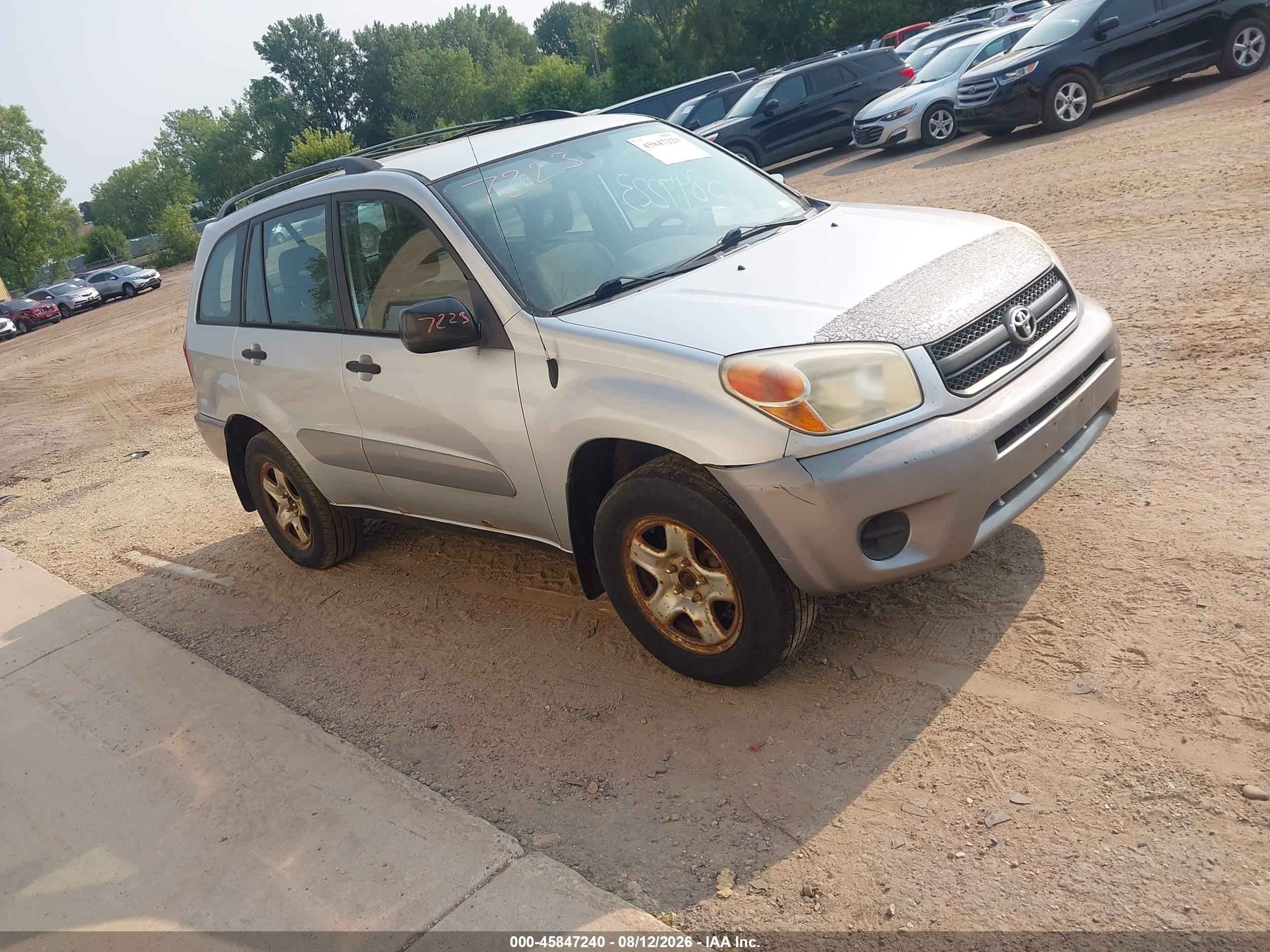 2004 Toyota Rav4   Серебряный vin: JTEHD20V146011070