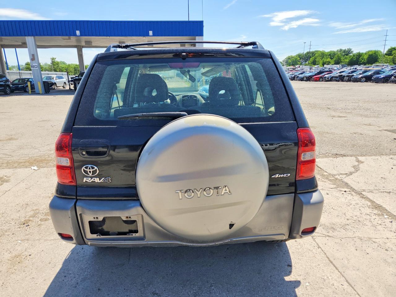 2004 Toyota Rav4 Base Black vin: JTEHD20V146011876