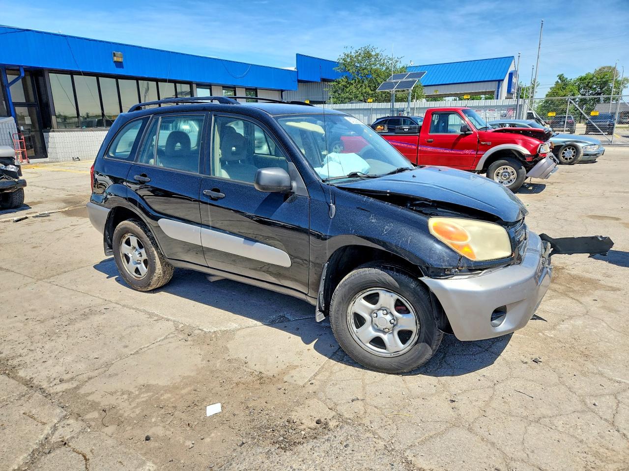 2004 Toyota Rav4 Base Black vin: JTEHD20V146011876