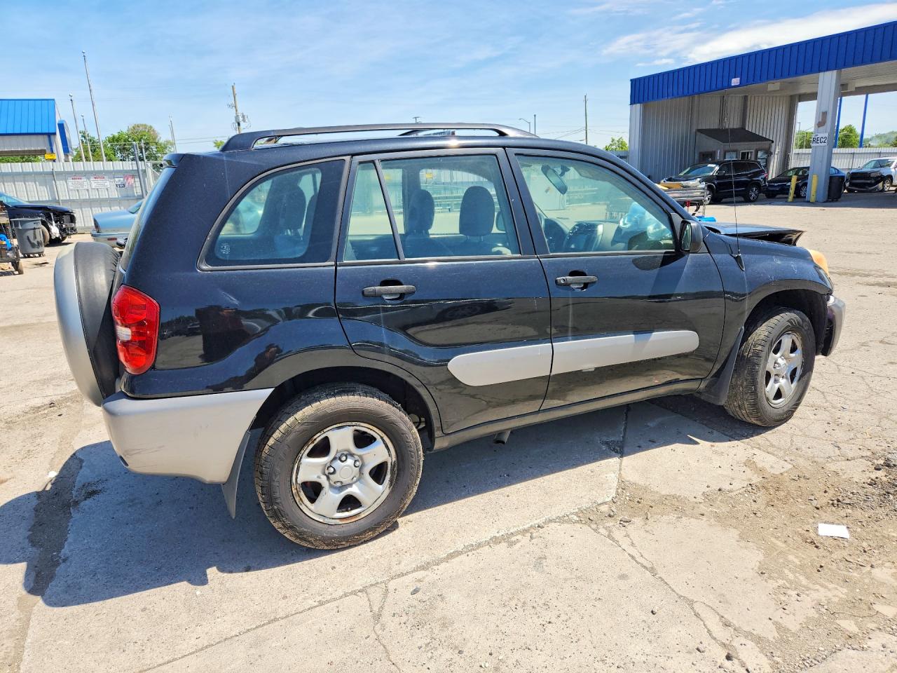 2004 Toyota Rav4 Base Black vin: JTEHD20V146011876