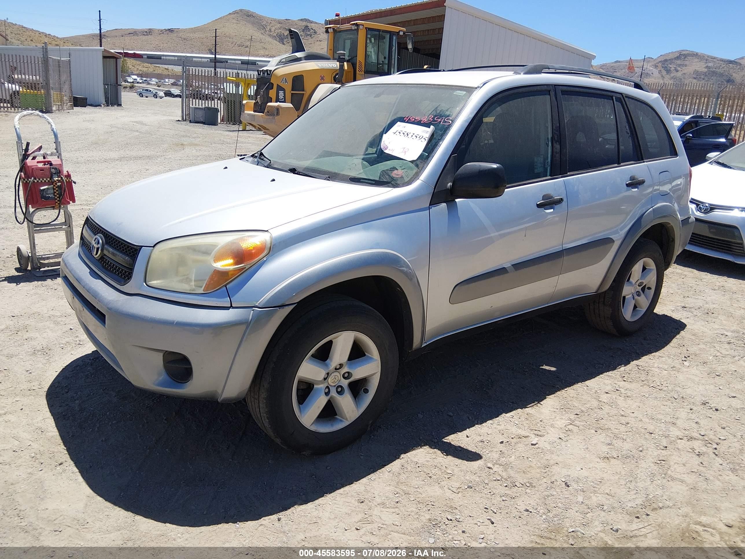 2004 Toyota Rav4   Silver vin: JTEHD20V146014003