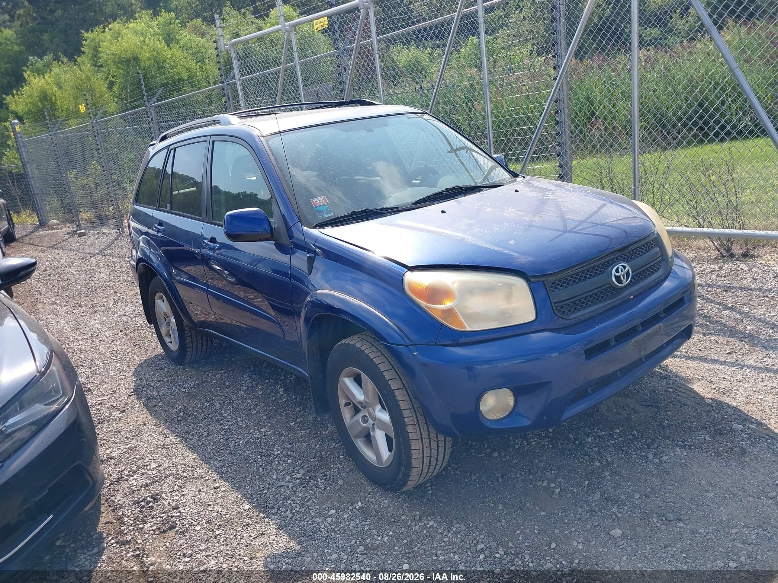2004 Toyota Rav4   Blue vin: JTEHD20V146017001