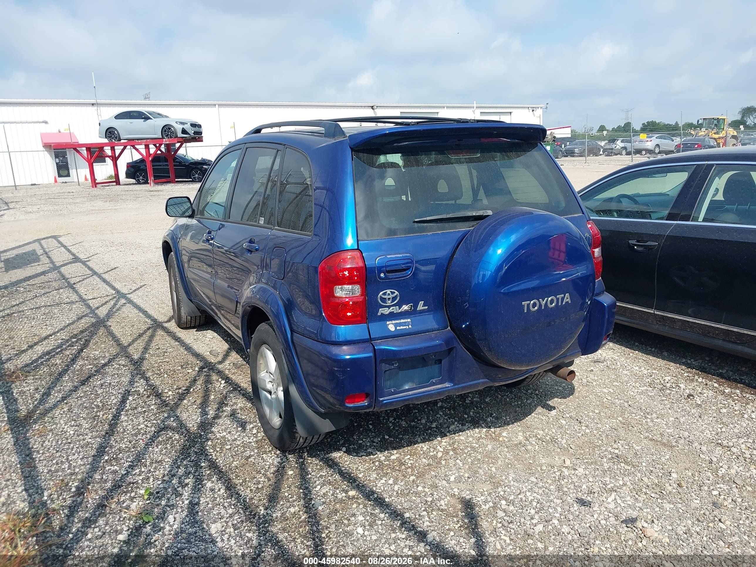 2004 Toyota Rav4   Blue vin: JTEHD20V146017001