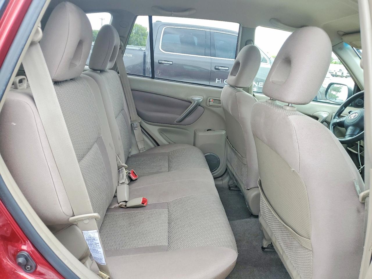 2005 Toyota Rav4 Base Бордовый vin: JTEHD20V150051962