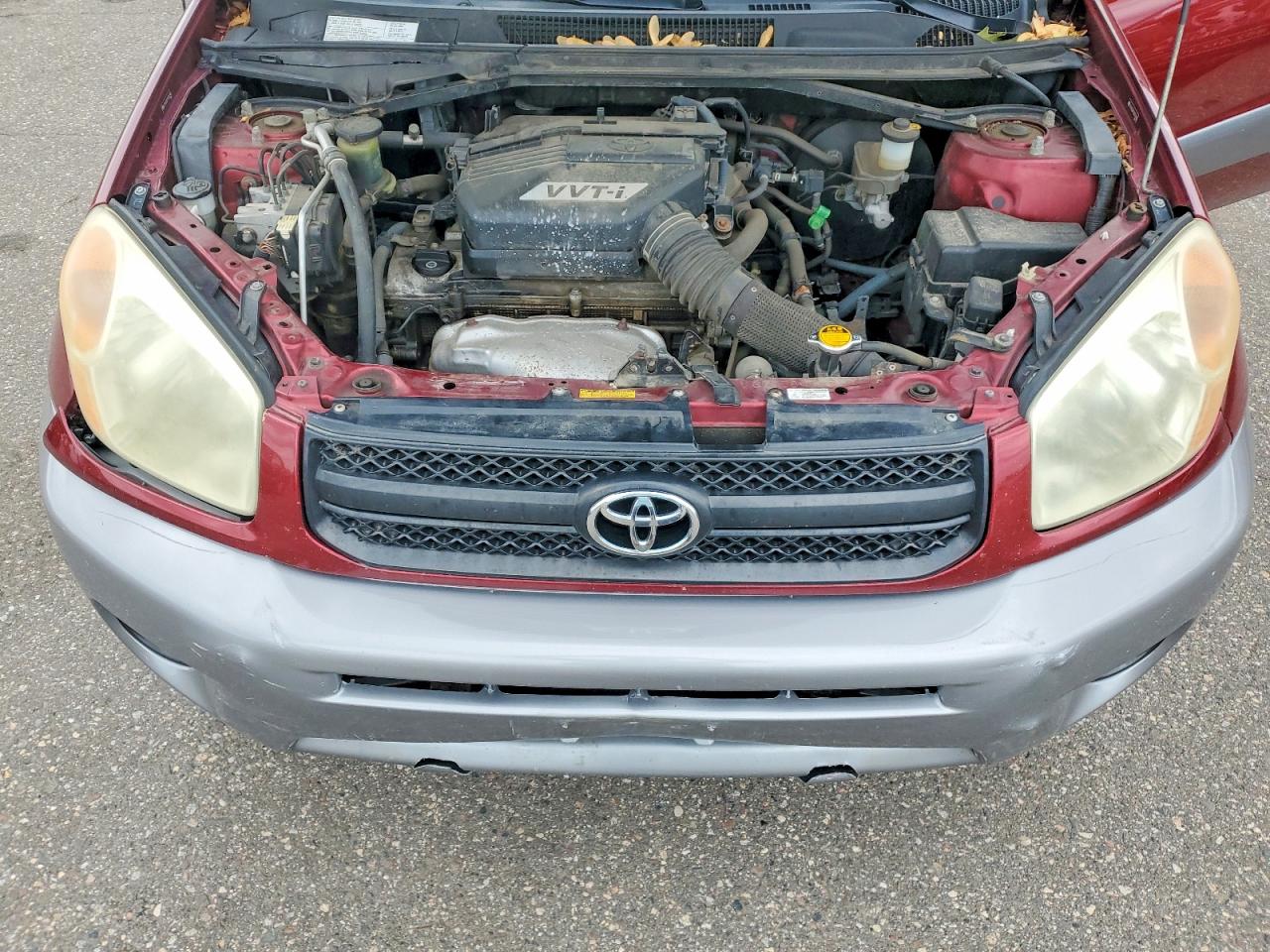 2005 Toyota Rav4 Base Бордовый vin: JTEHD20V150051962