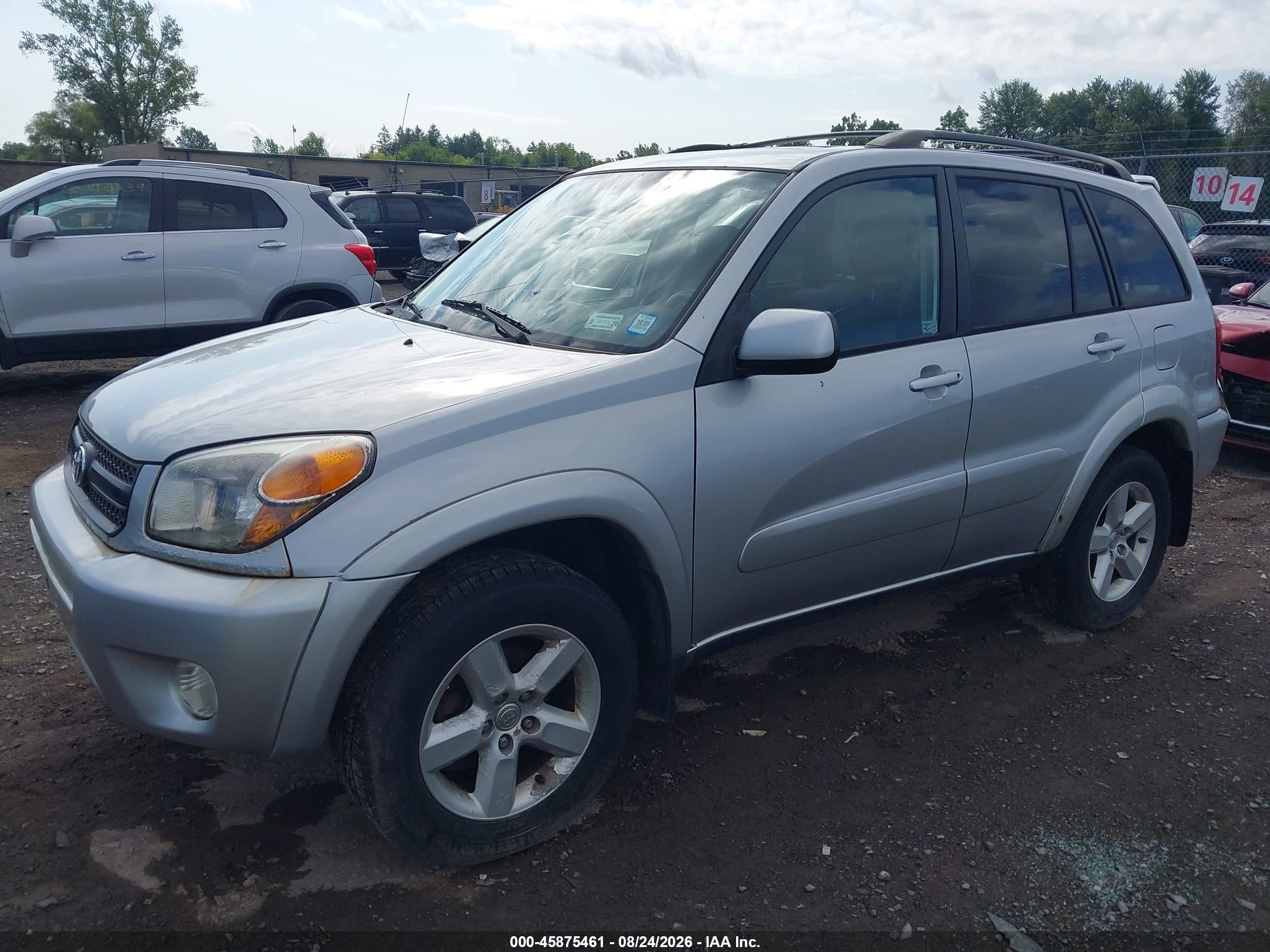2005 Toyota Rav4   Silver vin: JTEHD20V150053887