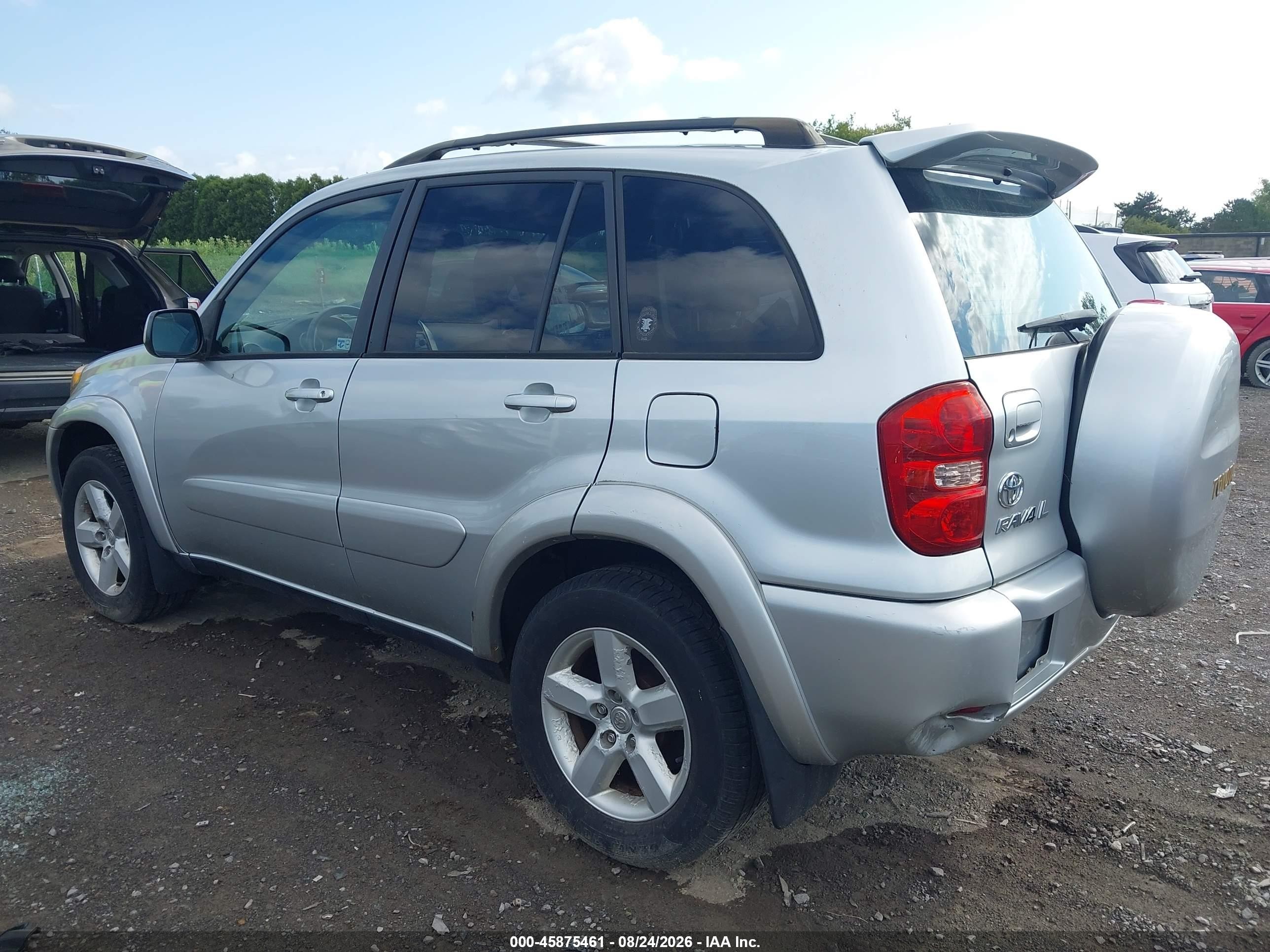 2005 Toyota Rav4   Silver vin: JTEHD20V150053887