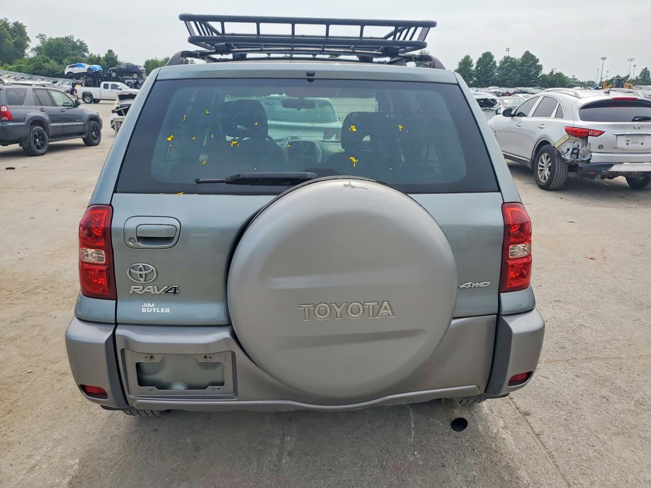 2005 Toyota Rav4 Base Gray vin: JTEHD20V150056885