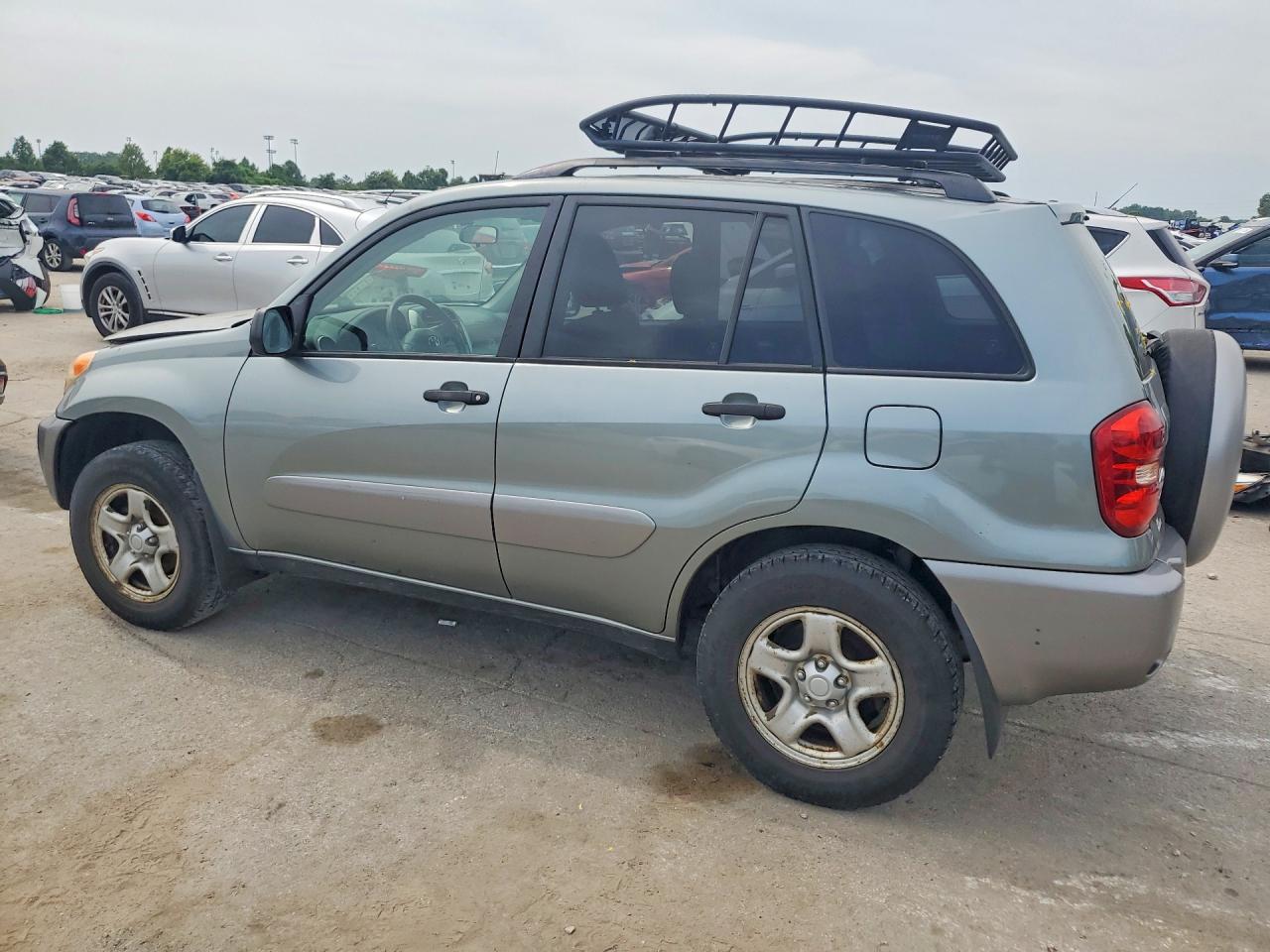 2005 Toyota Rav4 Base Gray vin: JTEHD20V150056885