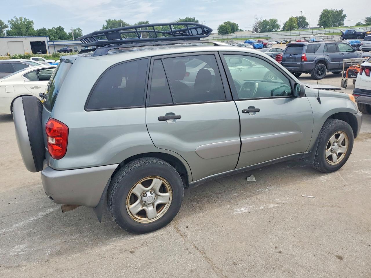 2005 Toyota Rav4 Base Gray vin: JTEHD20V150056885