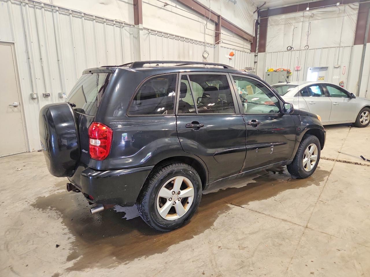 2005 Toyota Rav4 Base Black vin: JTEHD20V156030509