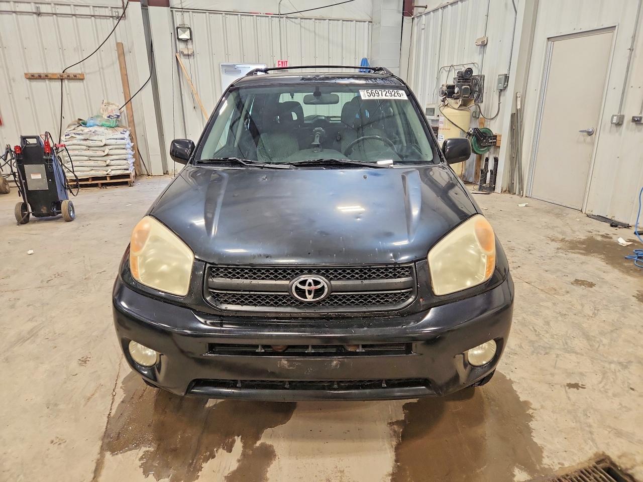 2005 Toyota Rav4 Base Black vin: JTEHD20V156030509