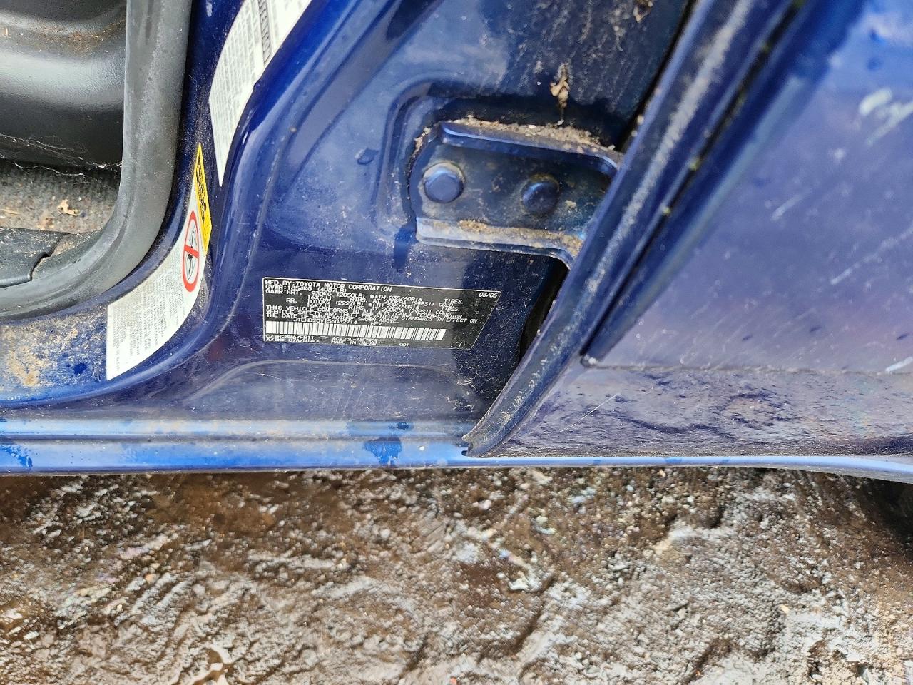 2005 Toyota Rav4 Blue vin: JTEHD20V156032714