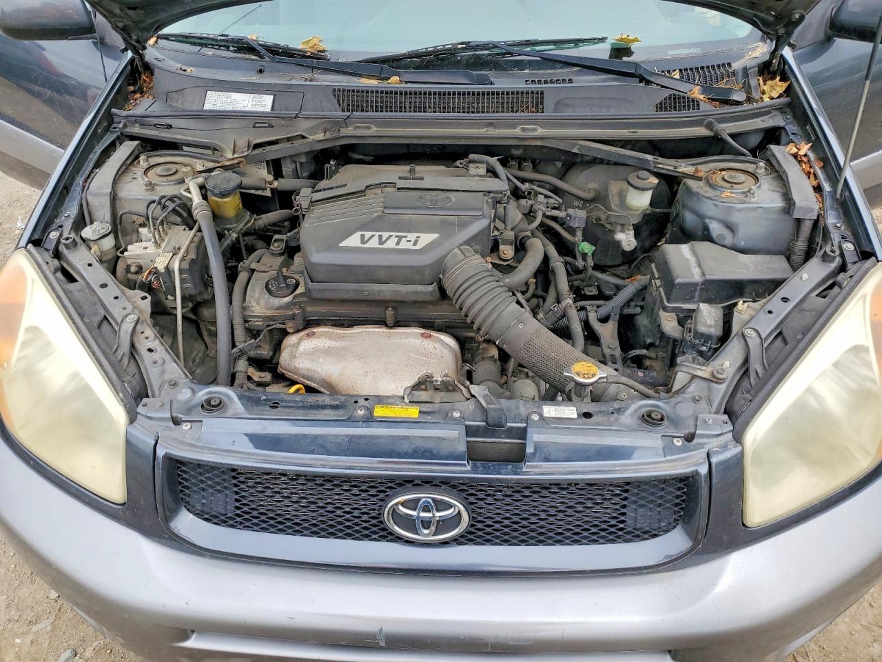 2005 Toyota Rav4 Base Gray vin: JTEHD20V156036231