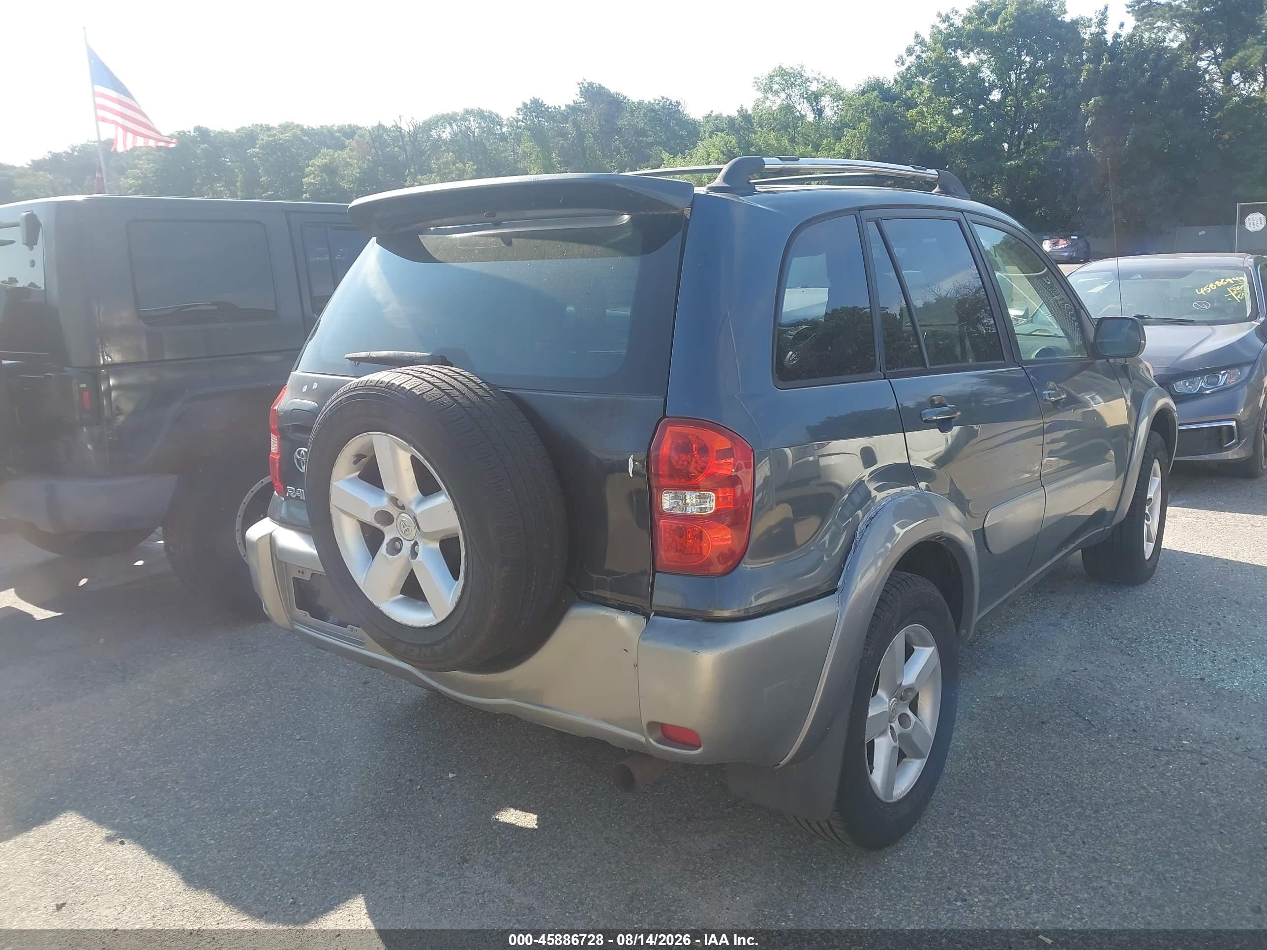 2004 Toyota Rav4   Black vin: JTEHD20V240018726