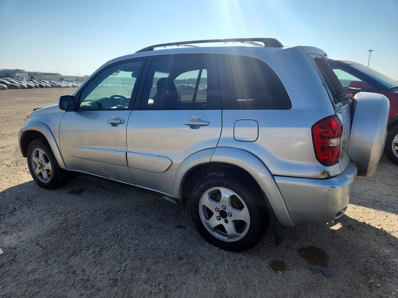 2004 Toyota Rav4 Base Silver vin: JTEHD20V246014849