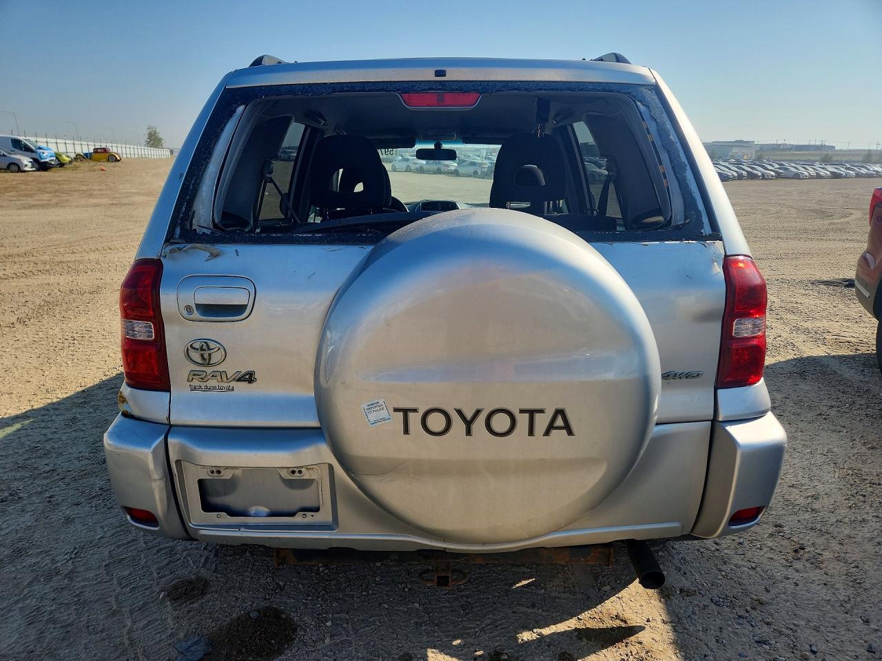 2004 Toyota Rav4 Base Silver vin: JTEHD20V246014849