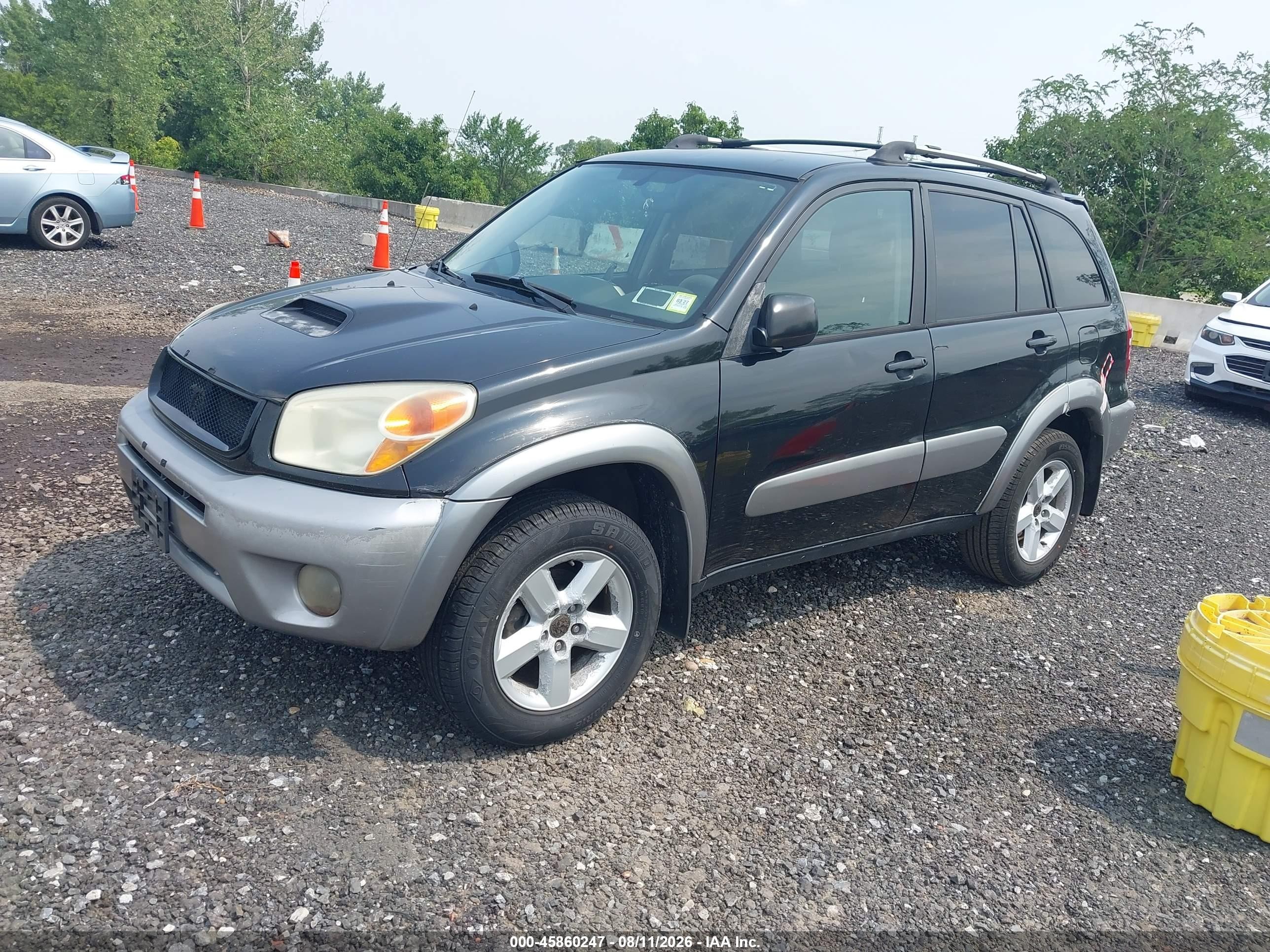 2005 Toyota Rav4   Black vin: JTEHD20V250047421