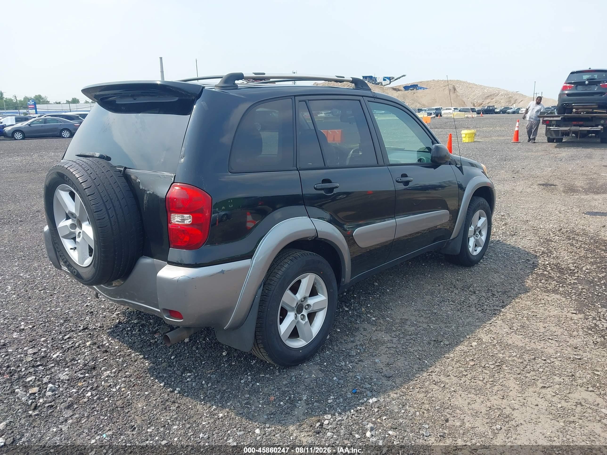 2005 Toyota Rav4   Black vin: JTEHD20V250047421