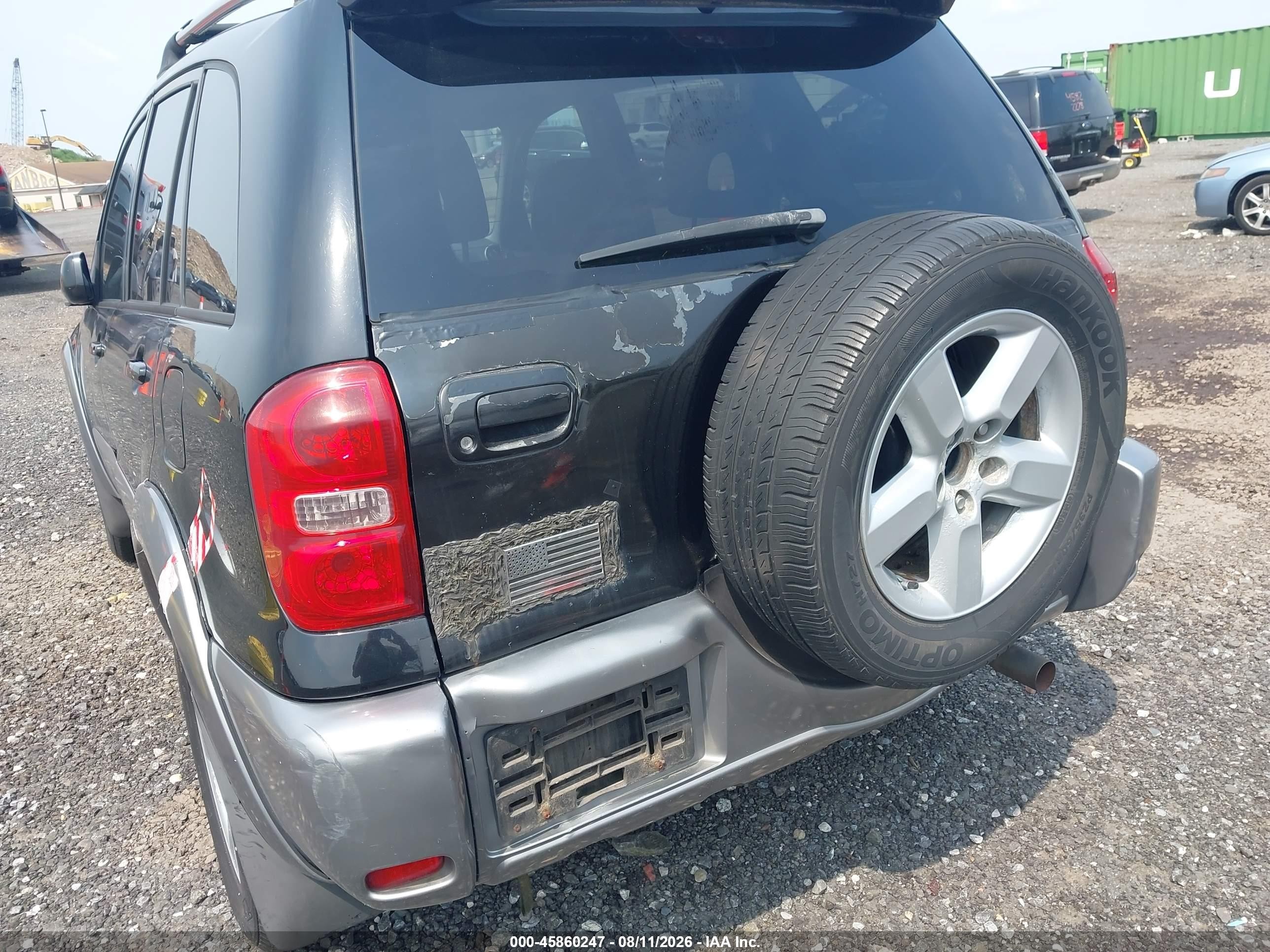 2005 Toyota Rav4   Black vin: JTEHD20V250047421
