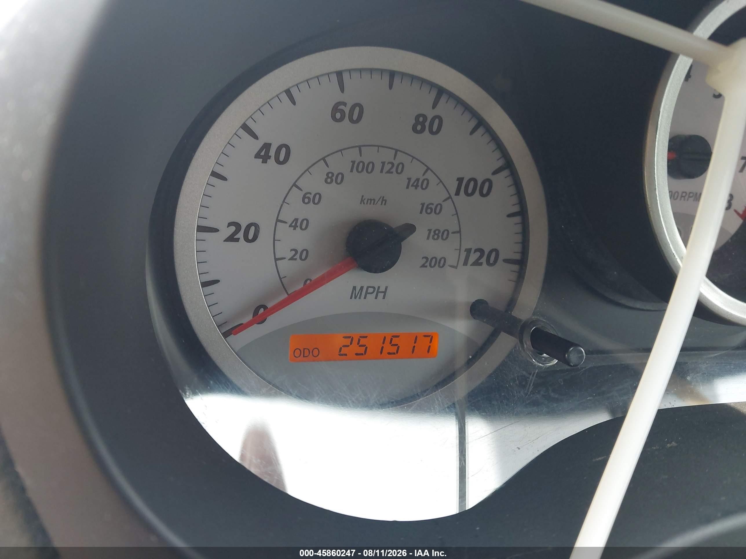 2005 Toyota Rav4   Black vin: JTEHD20V250047421