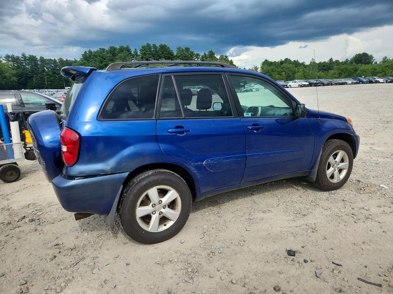 2005 Toyota Rav4 Base Синий vin: JTEHD20V250050187