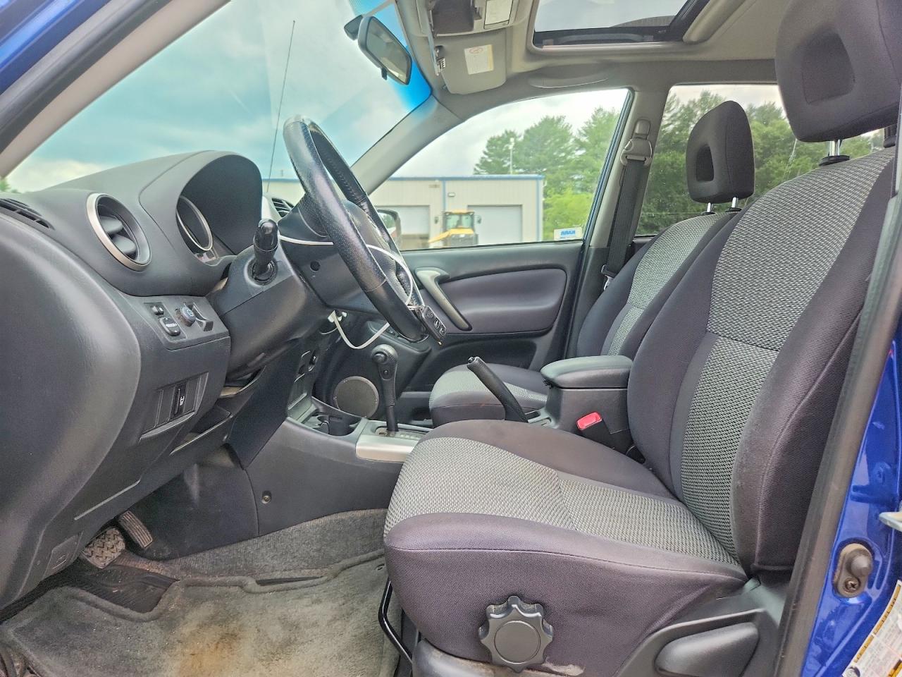 2005 Toyota Rav4 Base Синий vin: JTEHD20V250050187