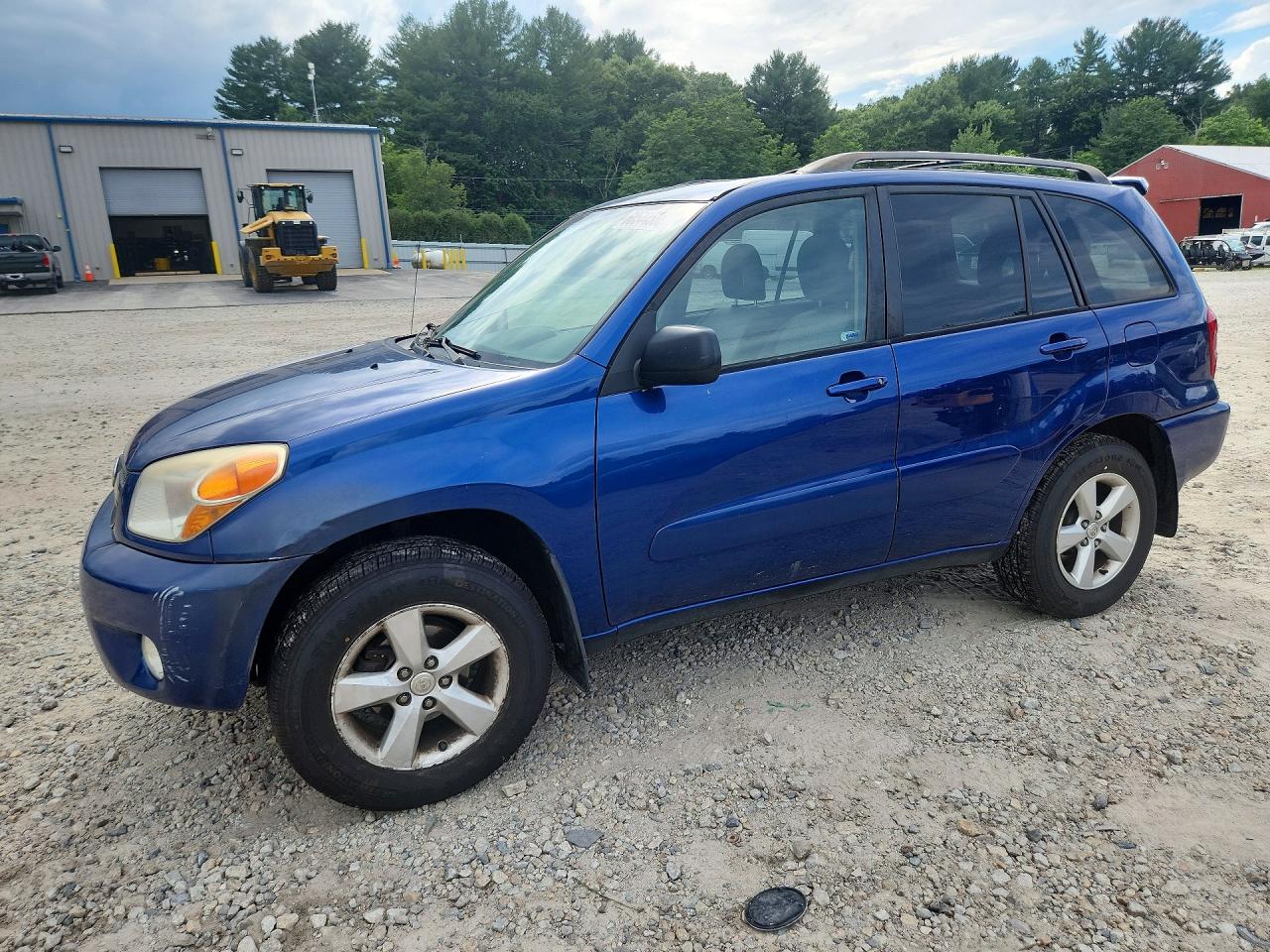 2005 Toyota Rav4 Base Blue vin: JTEHD20V250050187