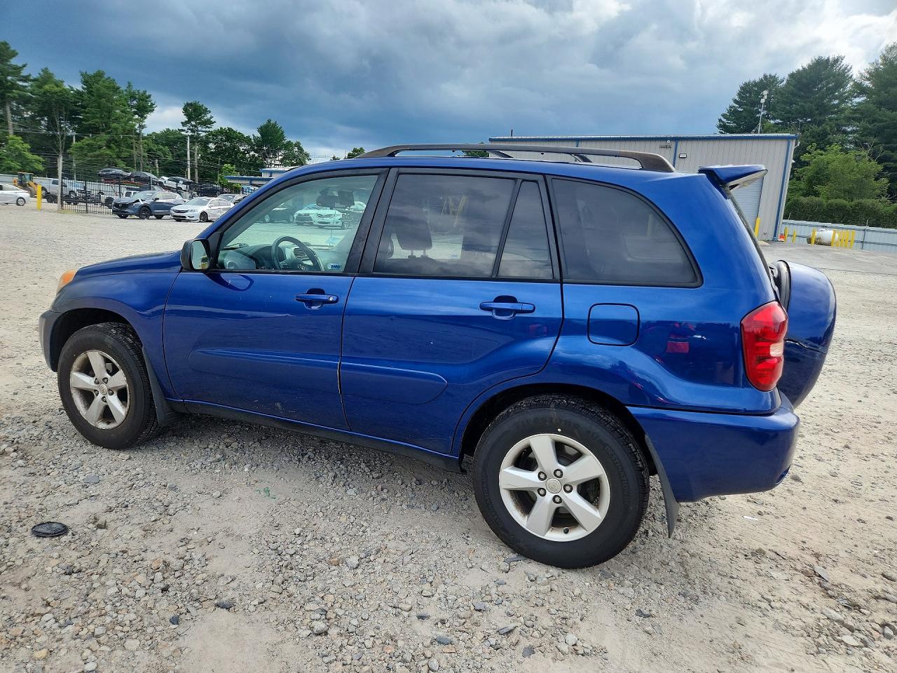 2005 Toyota Rav4 Base Синий vin: JTEHD20V250050187