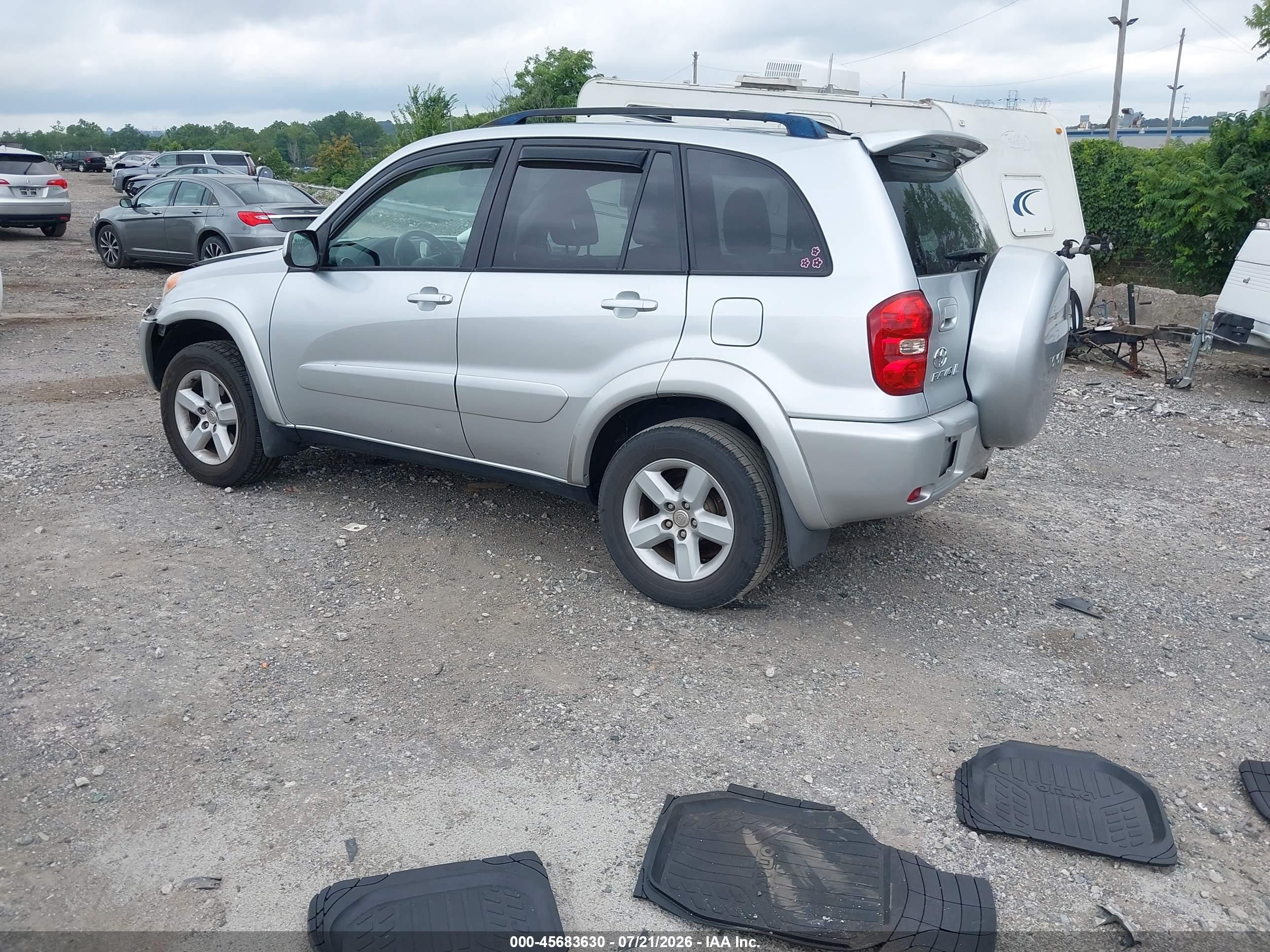 2005 Toyota Rav4   Silver vin: JTEHD20V250050982