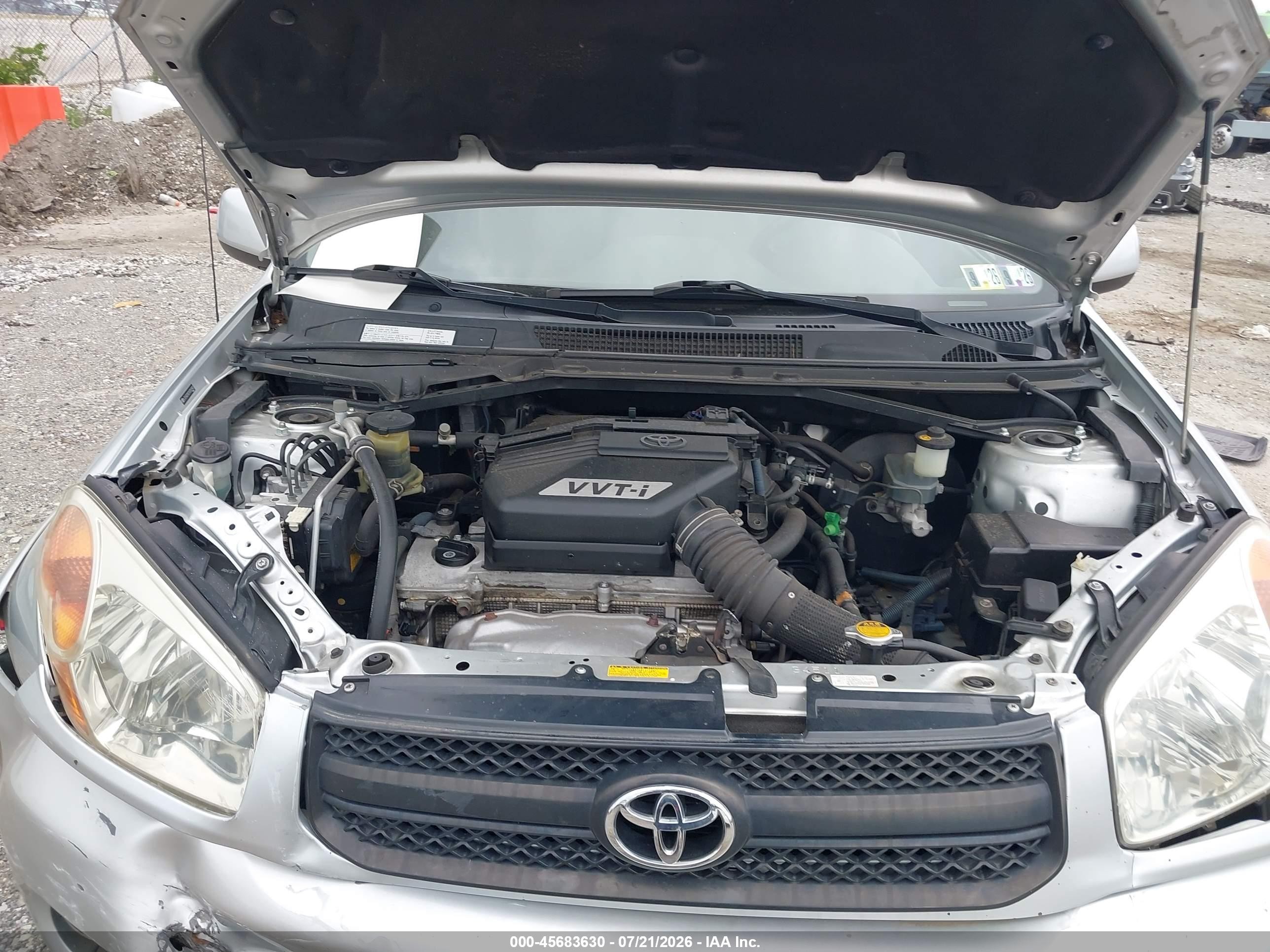 2005 Toyota Rav4   Silver vin: JTEHD20V250050982
