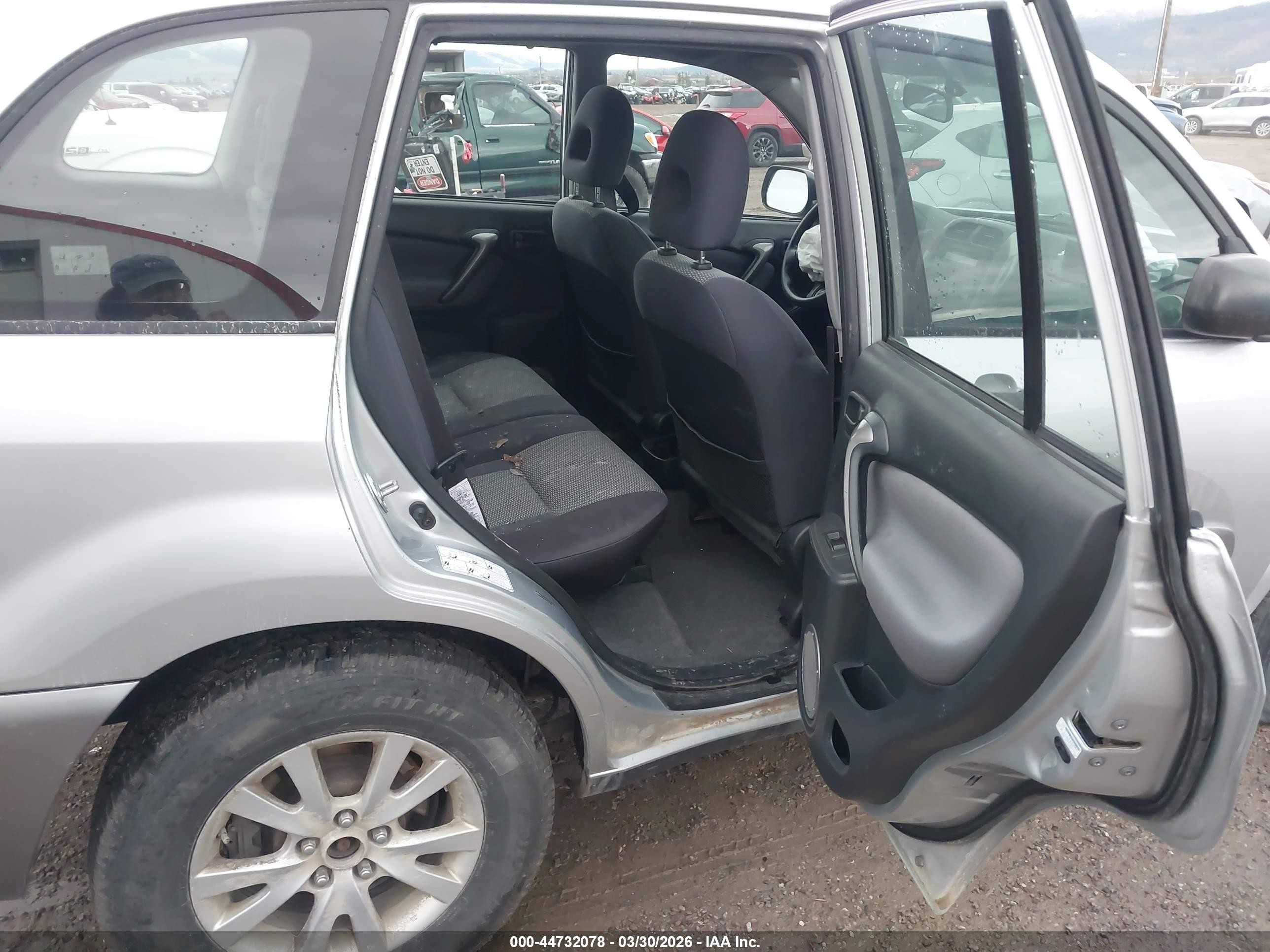 2005 Toyota Rav4 Серый vin: JTEHD20V250054353